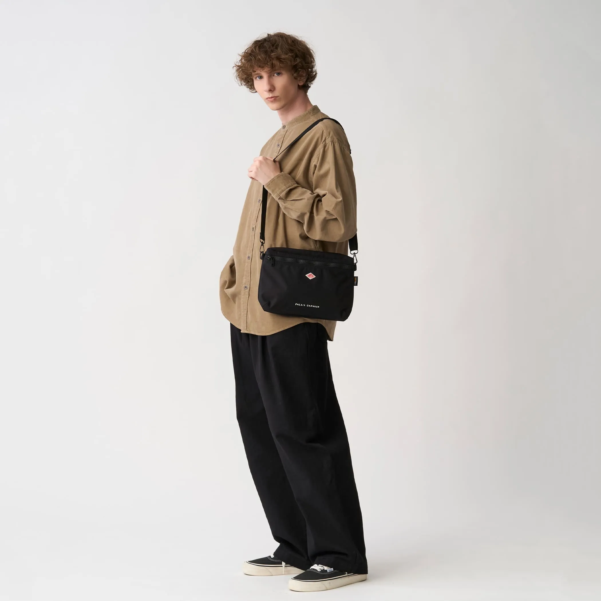 PALAIS GARNIER - CORDURA® Canvas Shoulder Pouch sold by Danton product image thumbnail 2