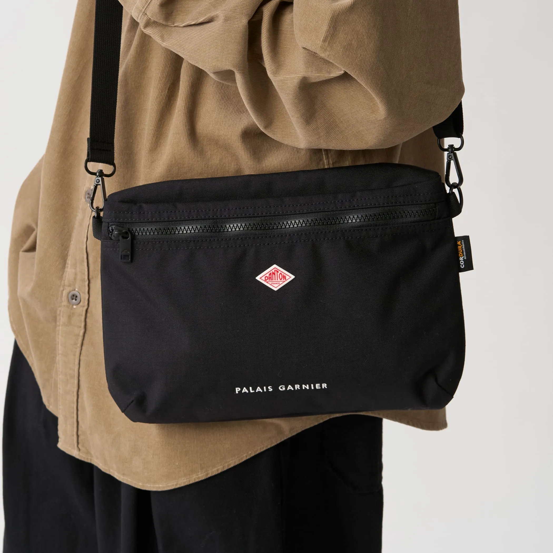 PALAIS GARNIER - CORDURA® Canvas Shoulder Pouch sold by Danton product image thumbnail 3