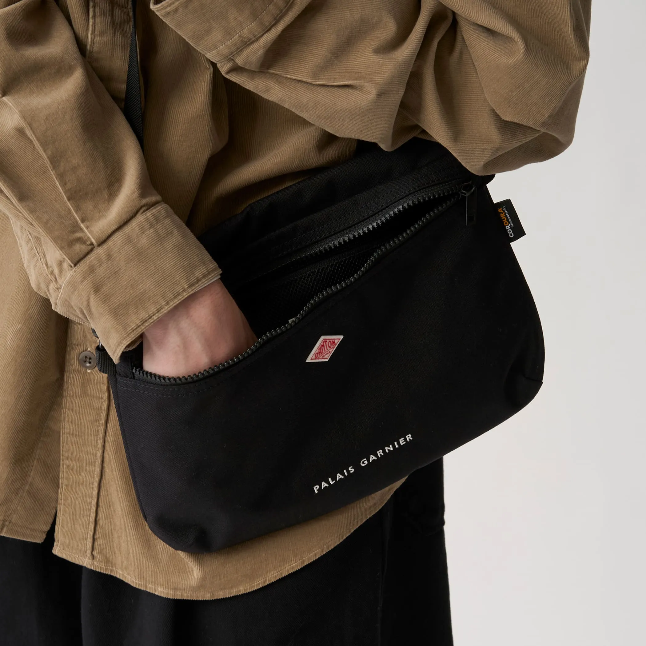 PALAIS GARNIER - CORDURA® Canvas Shoulder Pouch sold by Danton product image thumbnail 4