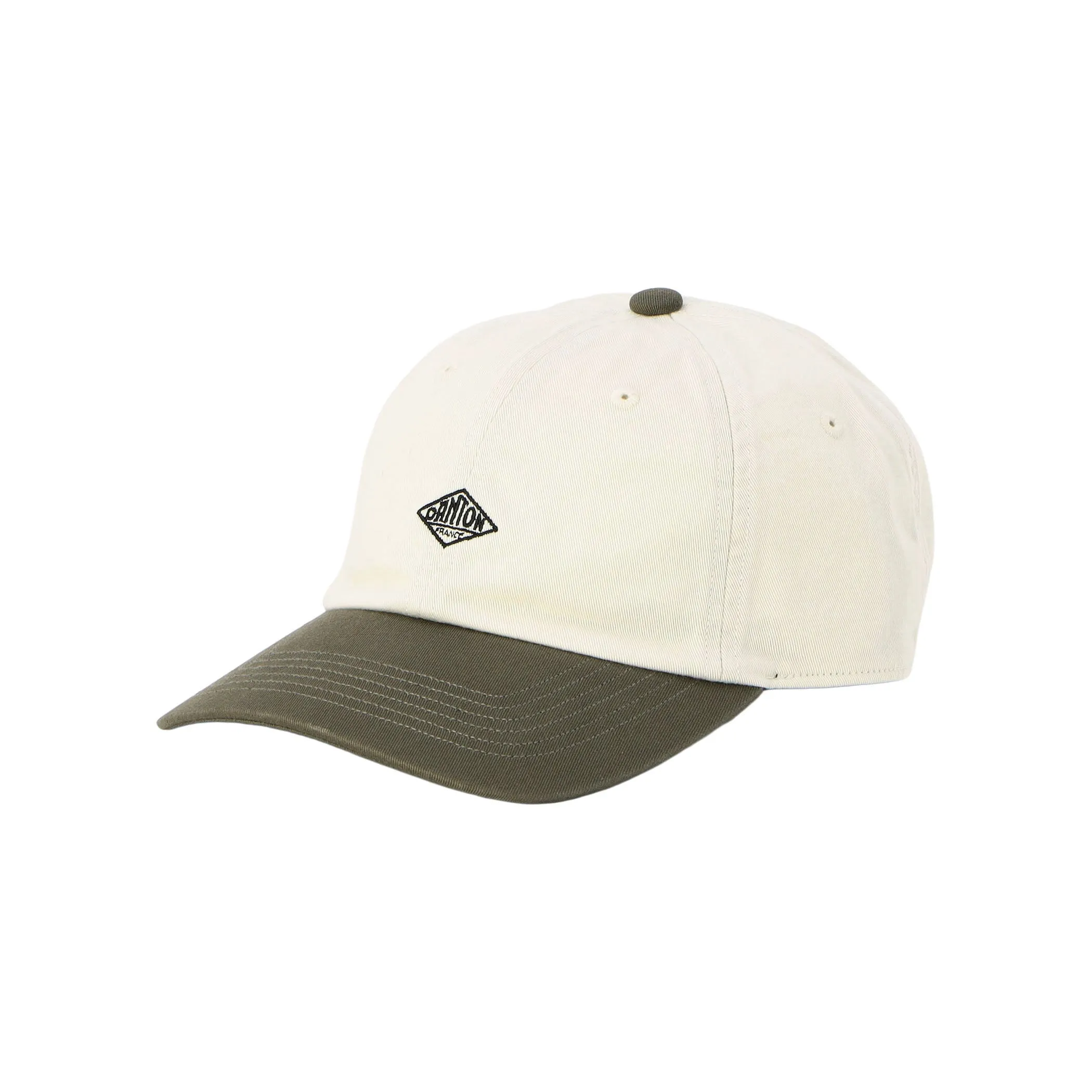 Chino Cloth 6-Panel Cap 2tone sold by Danton