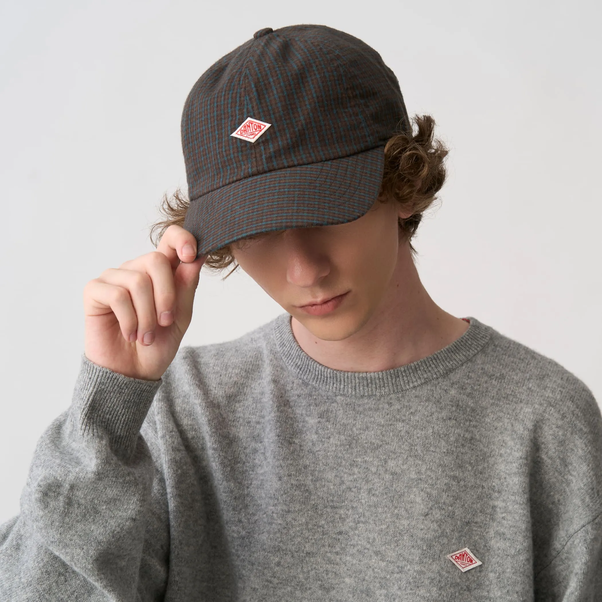 Check 6-Panel Cap sold by Danton product image thumbnail 3
