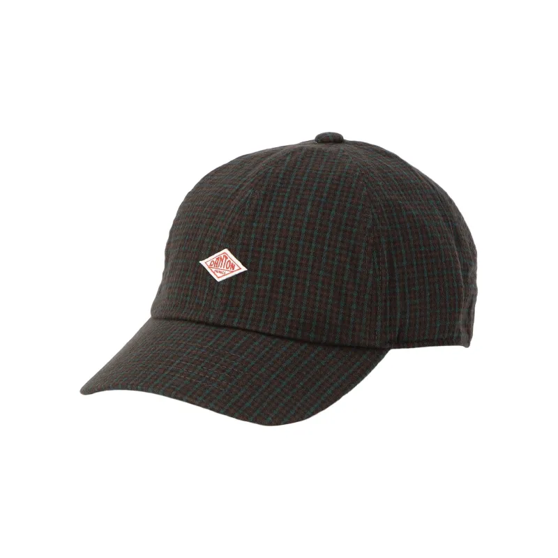 Check 6-Panel Cap made by Danton