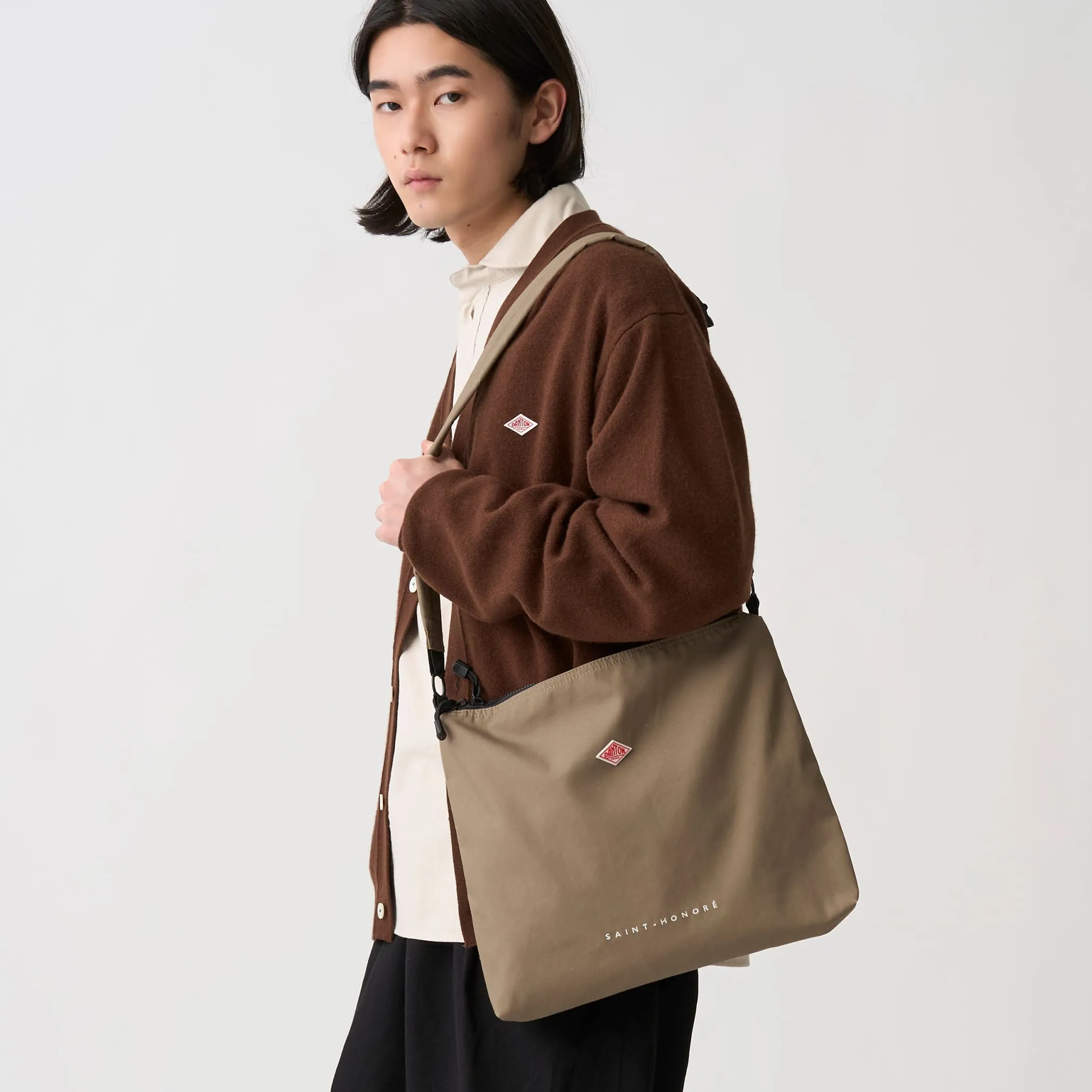 SAINT-HONORE - Canvas Sholder Bag sold by Danton product image thumbnail 2