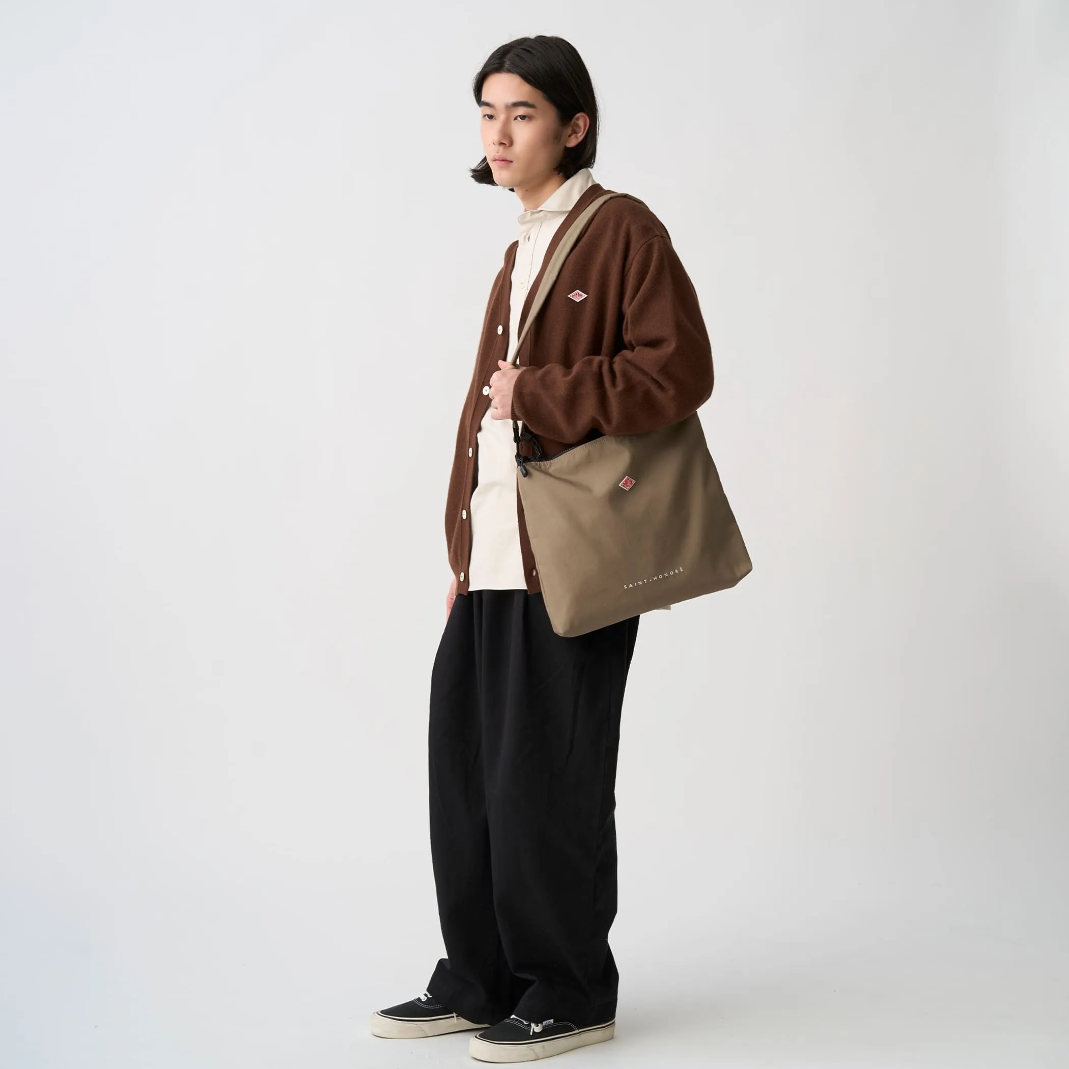 SAINT-HONORE - Canvas Sholder Bag sold by Danton product image thumbnail 3