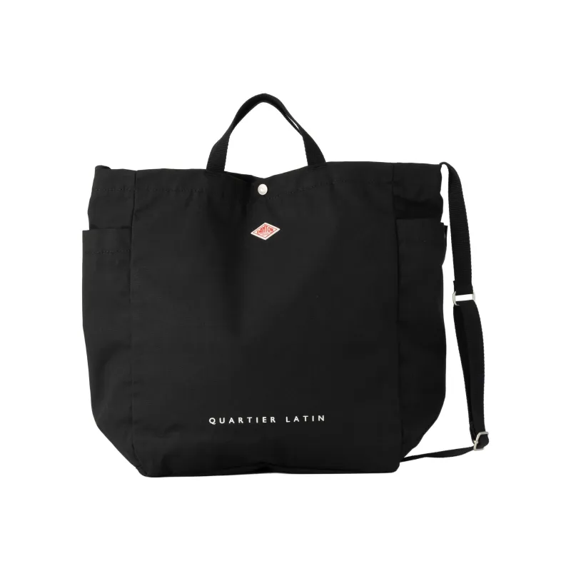QUARTIER LATIN - Canvas 2-Way Tote Bag made by Danton