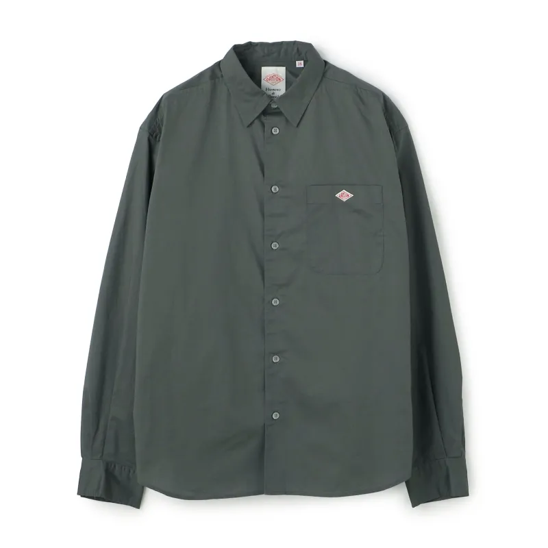 Men's High Count Twill Work Shirt made by Danton