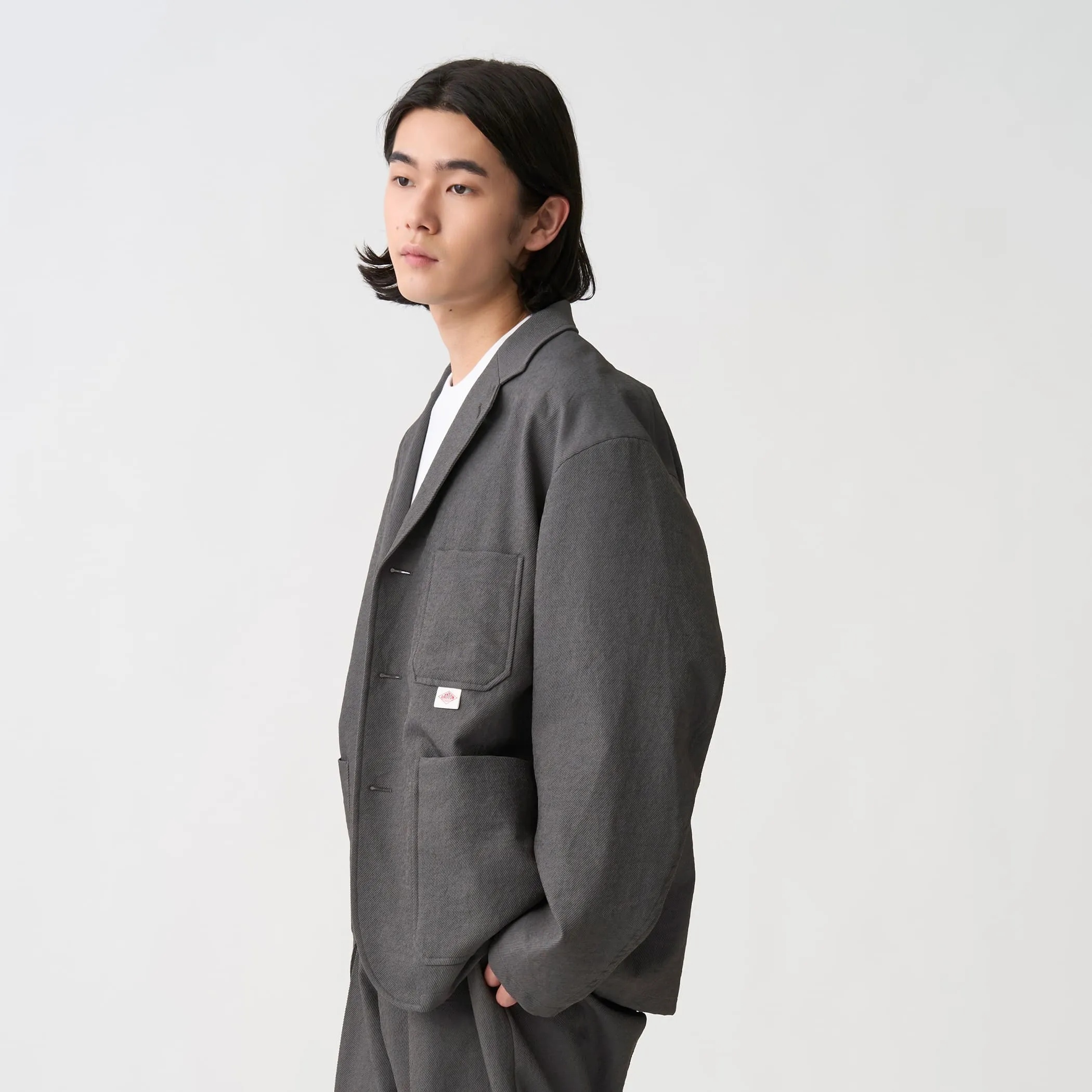 Men's Polyester Twill Tailored Jacket sold by Danton product image thumbnail 3