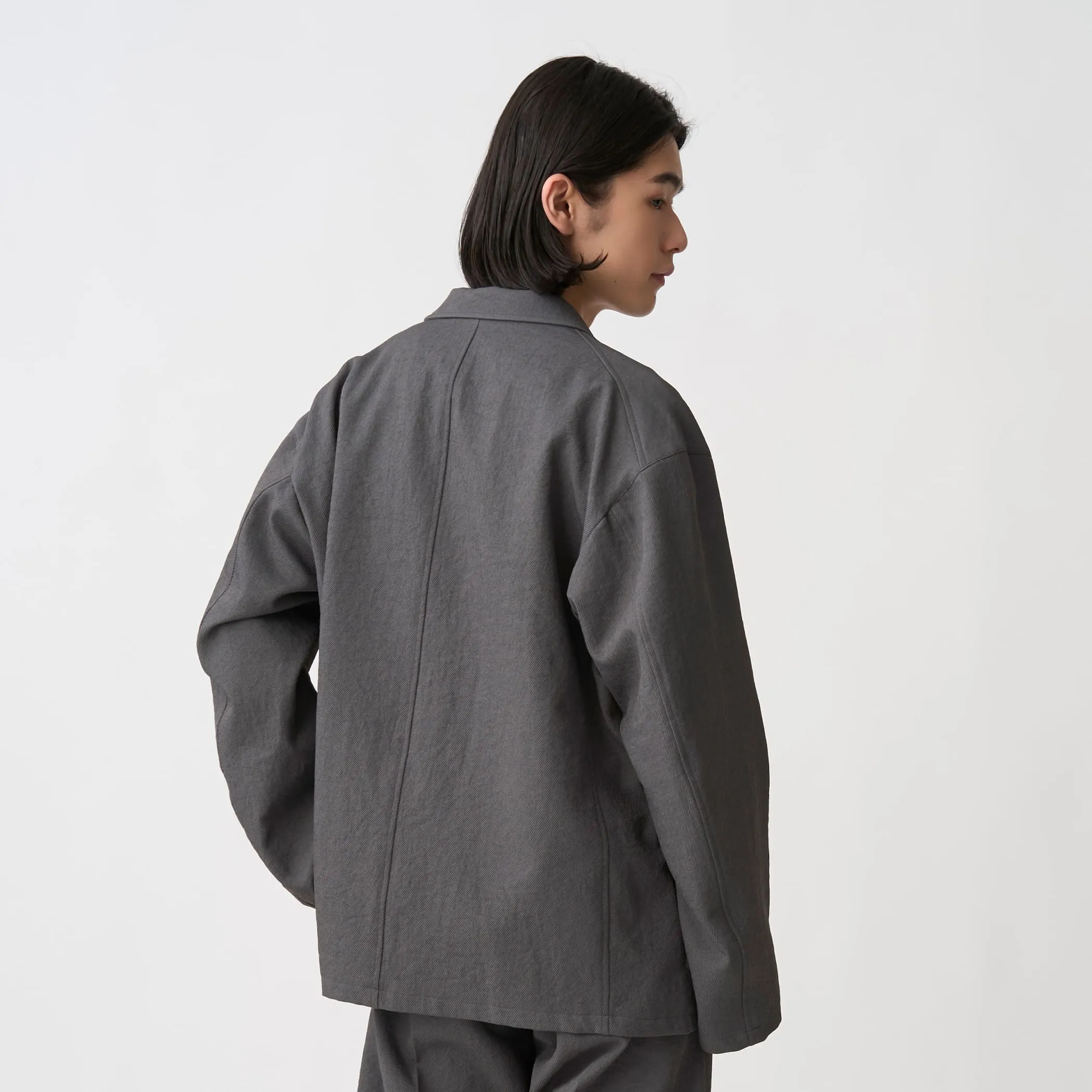 Men's Polyester Twill Tailored Jacket sold by Danton product image thumbnail 4