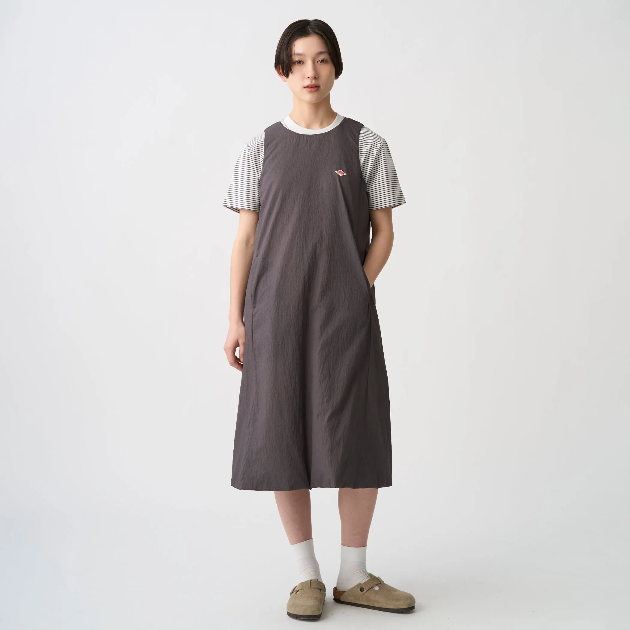 Women's Insulation Nylon Round Neck Dress sold by Danton product image thumbnail 2