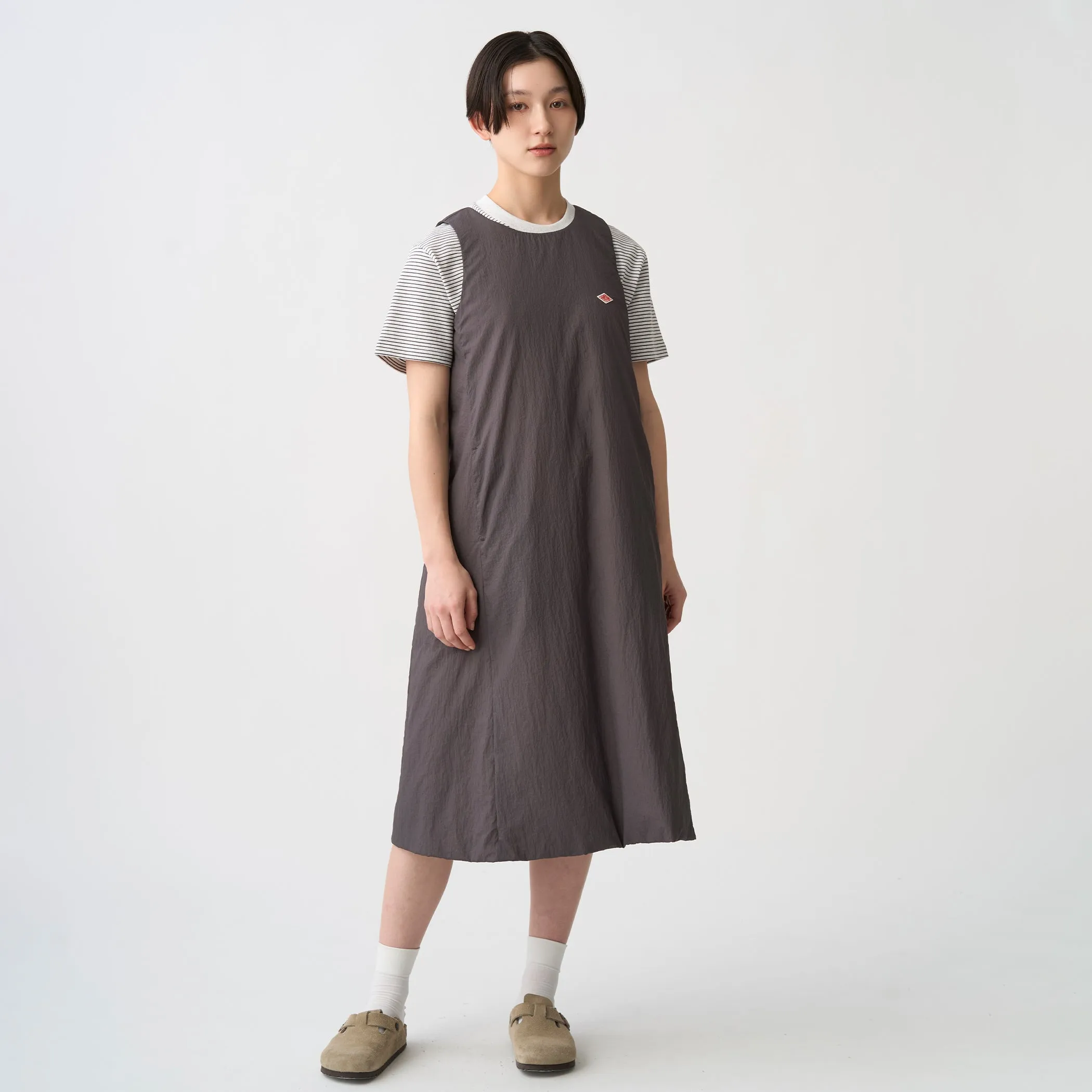 Women's Insulation Nylon Round Neck Dress sold by Danton product image thumbnail 3