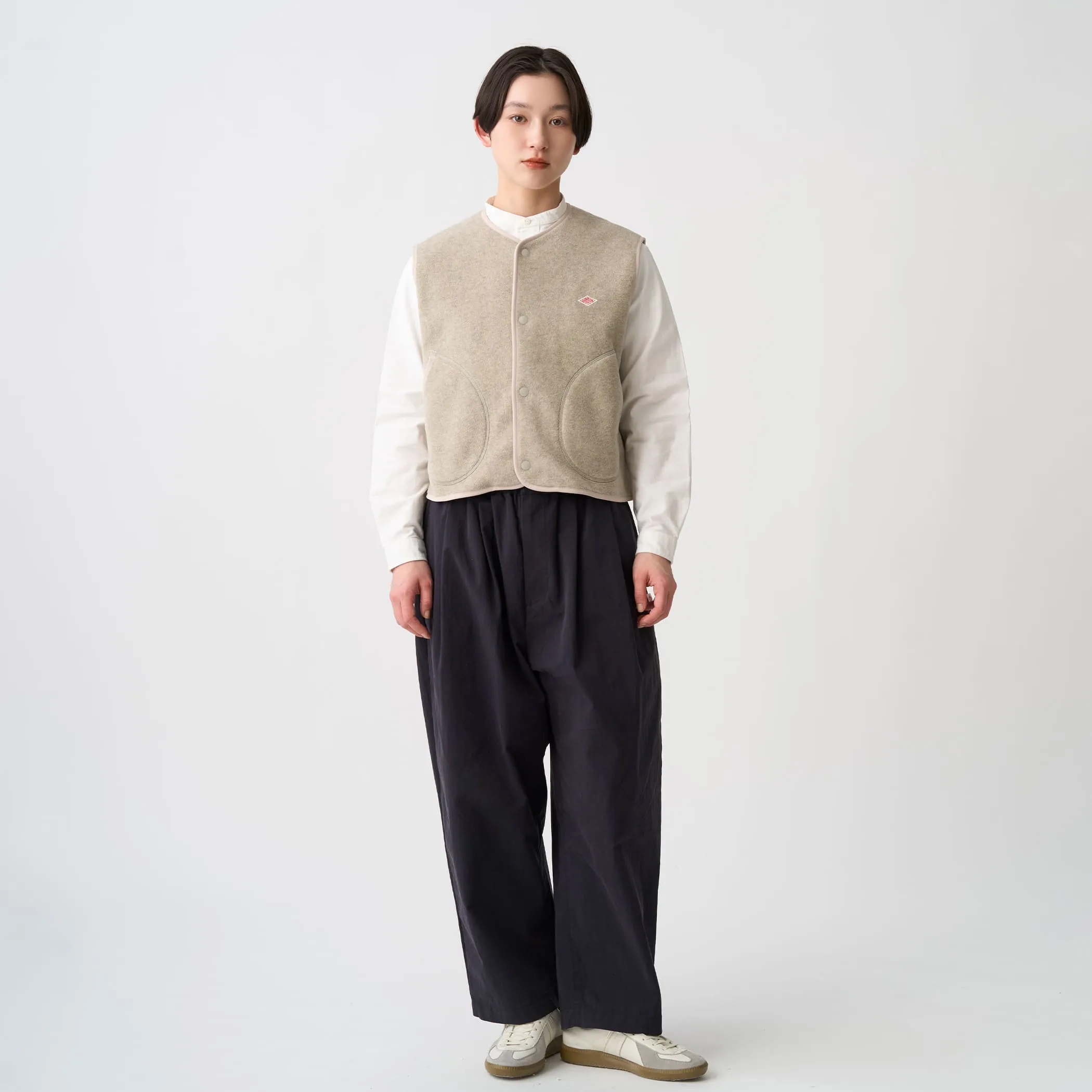 Women's Fleece Collarless Vest sold by Danton product image thumbnail 5