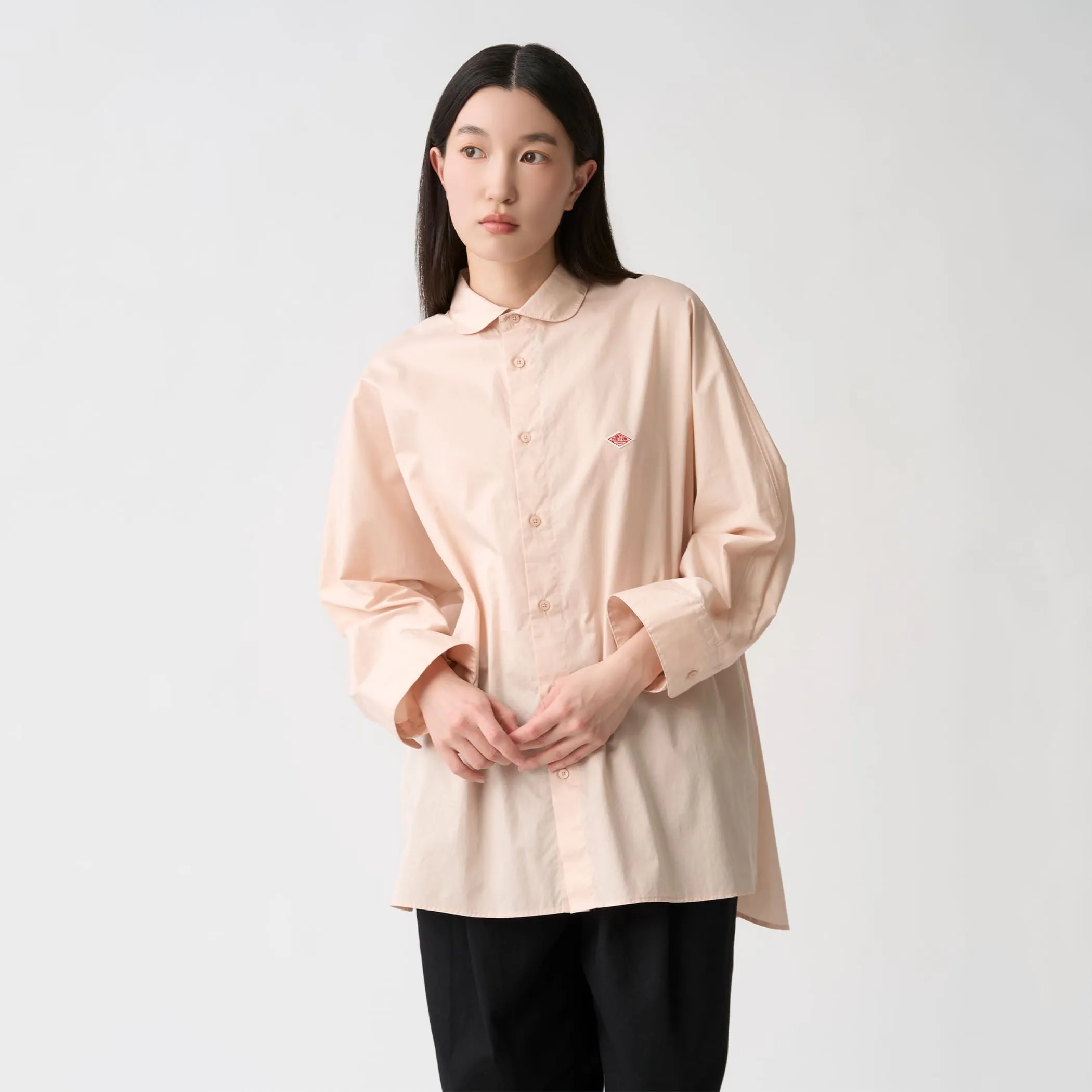 Women's High Count Twill Dolman Sleeve Tunic Shirt sold by Danton product image thumbnail 2
