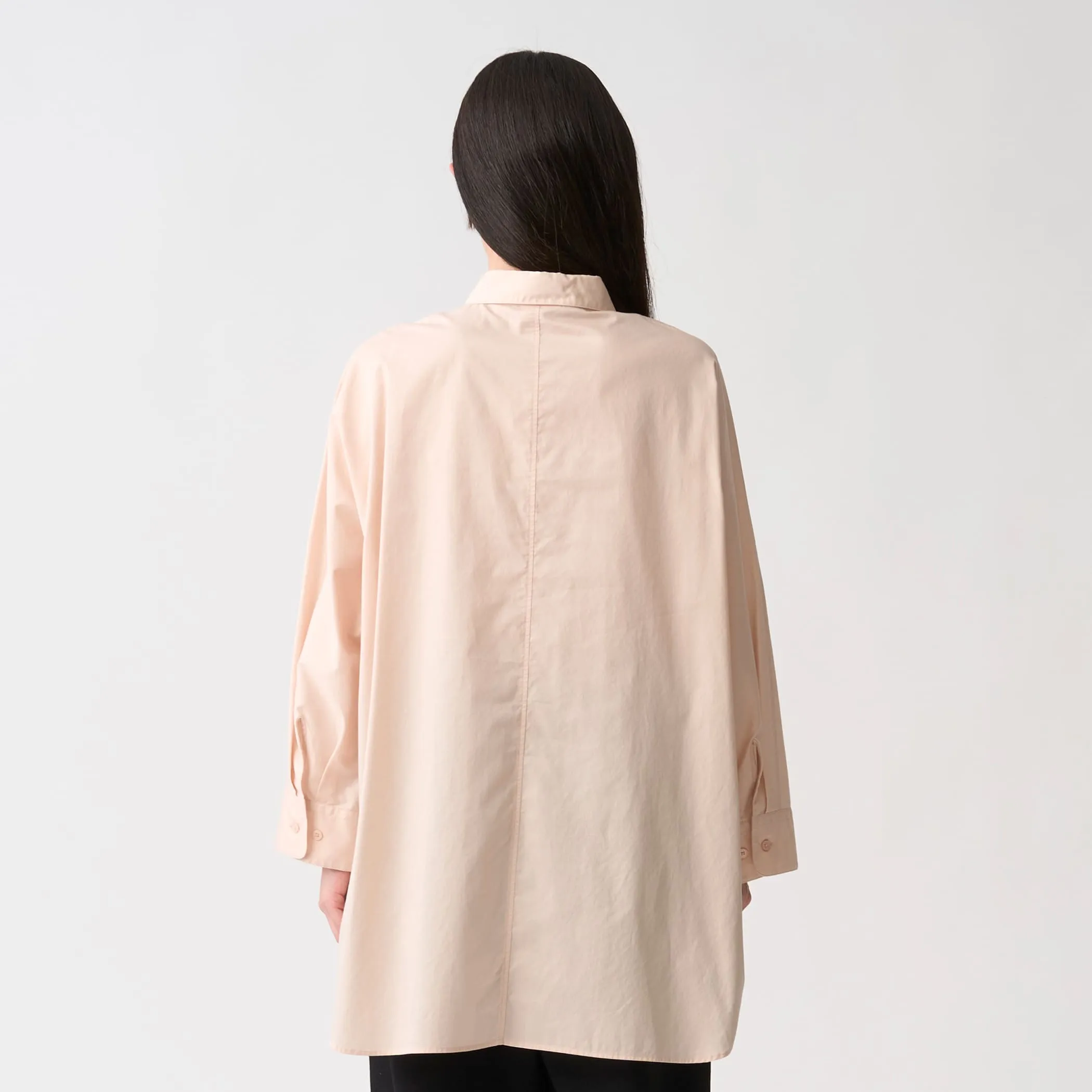 Women's High Count Twill Dolman Sleeve Tunic Shirt sold by Danton product image thumbnail 5