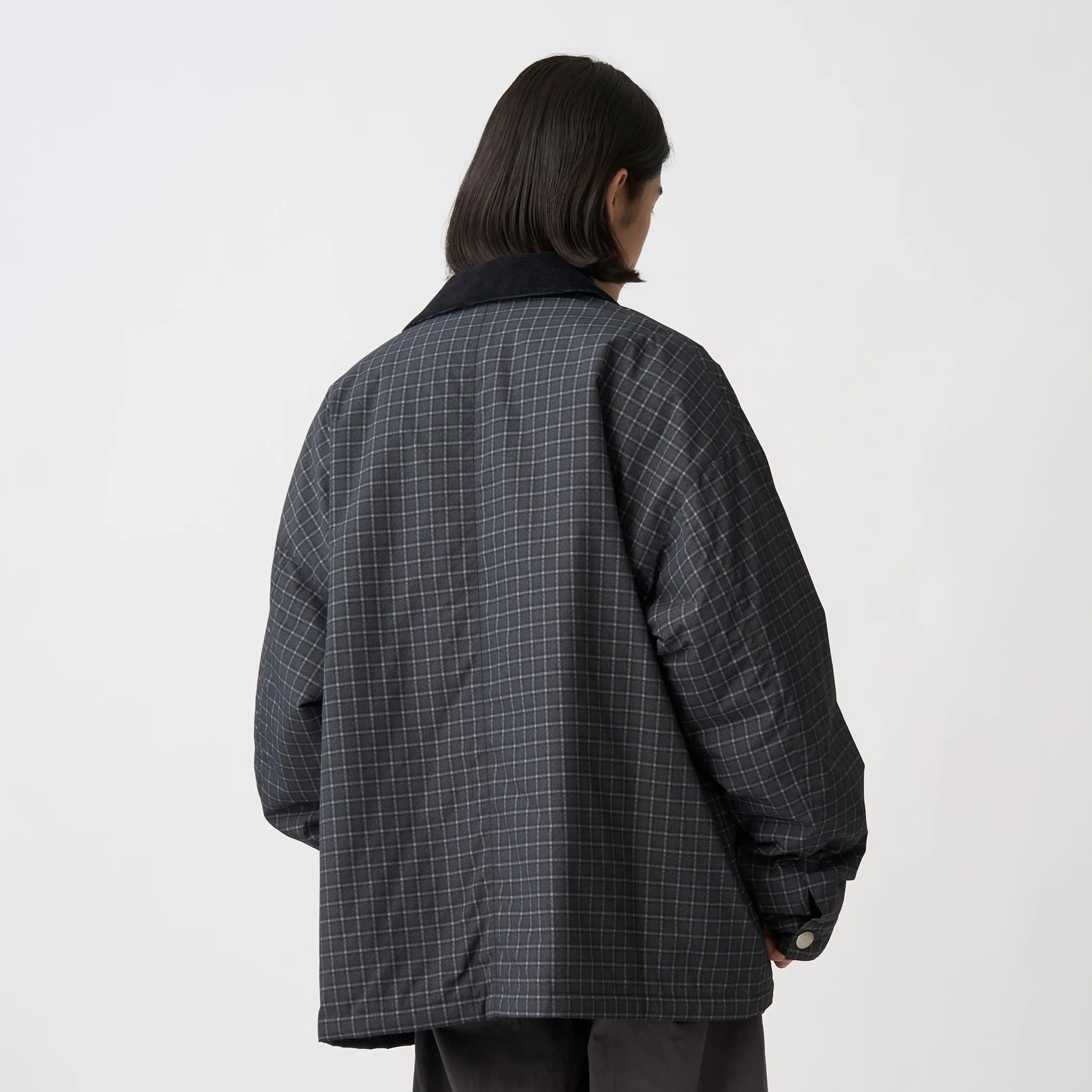 Men's Nylon Tussah Work Jacket Plaid sold by Danton product image thumbnail 4