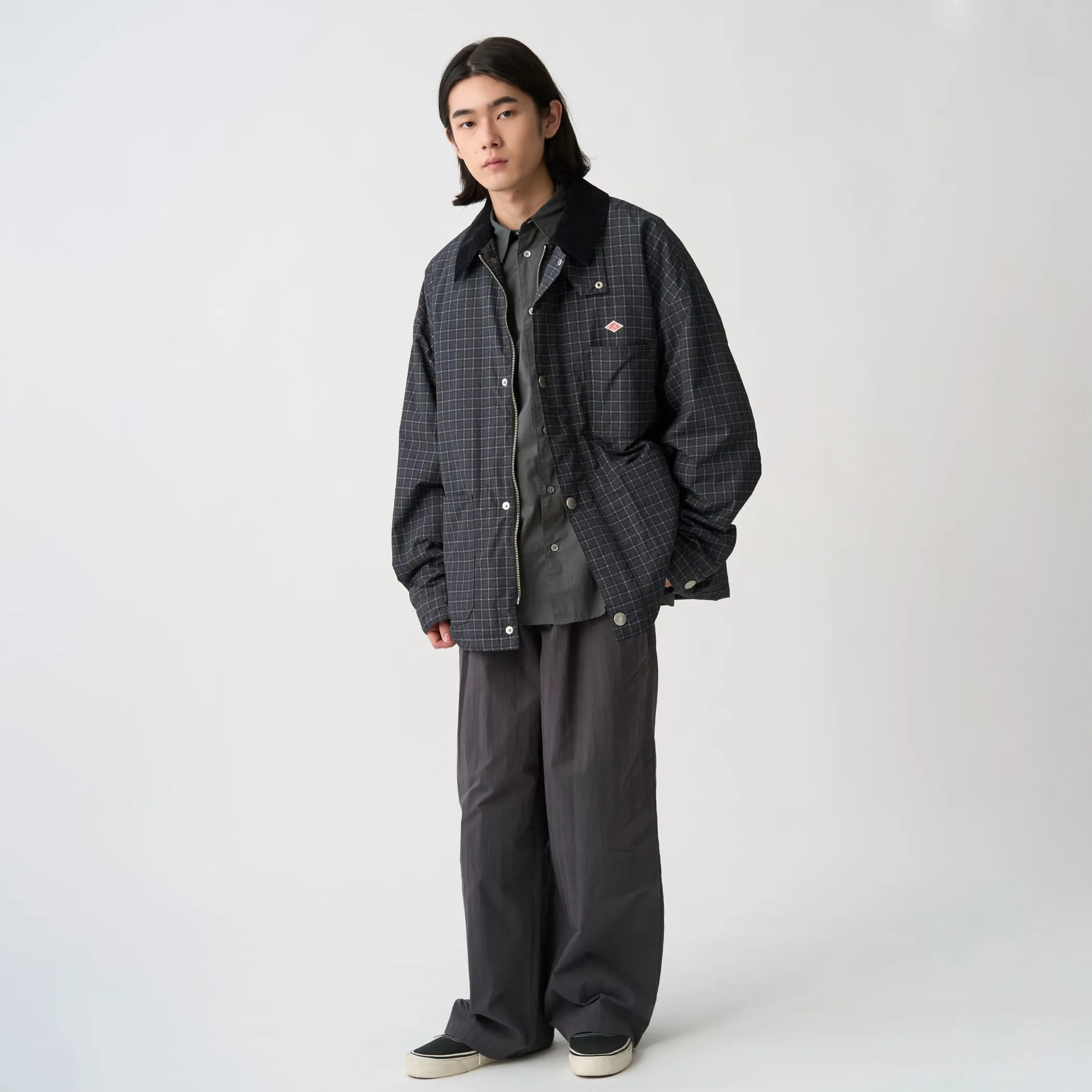Men's Nylon Tussah Work Jacket Plaid sold by Danton product image thumbnail 5