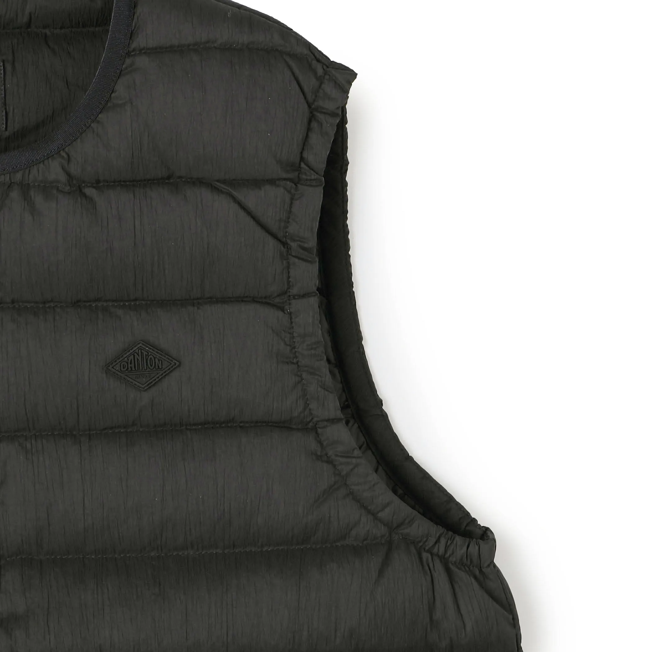 Women's Nylon Taffeta White Goose Inner Down Vest sold by Danton product image thumbnail 4