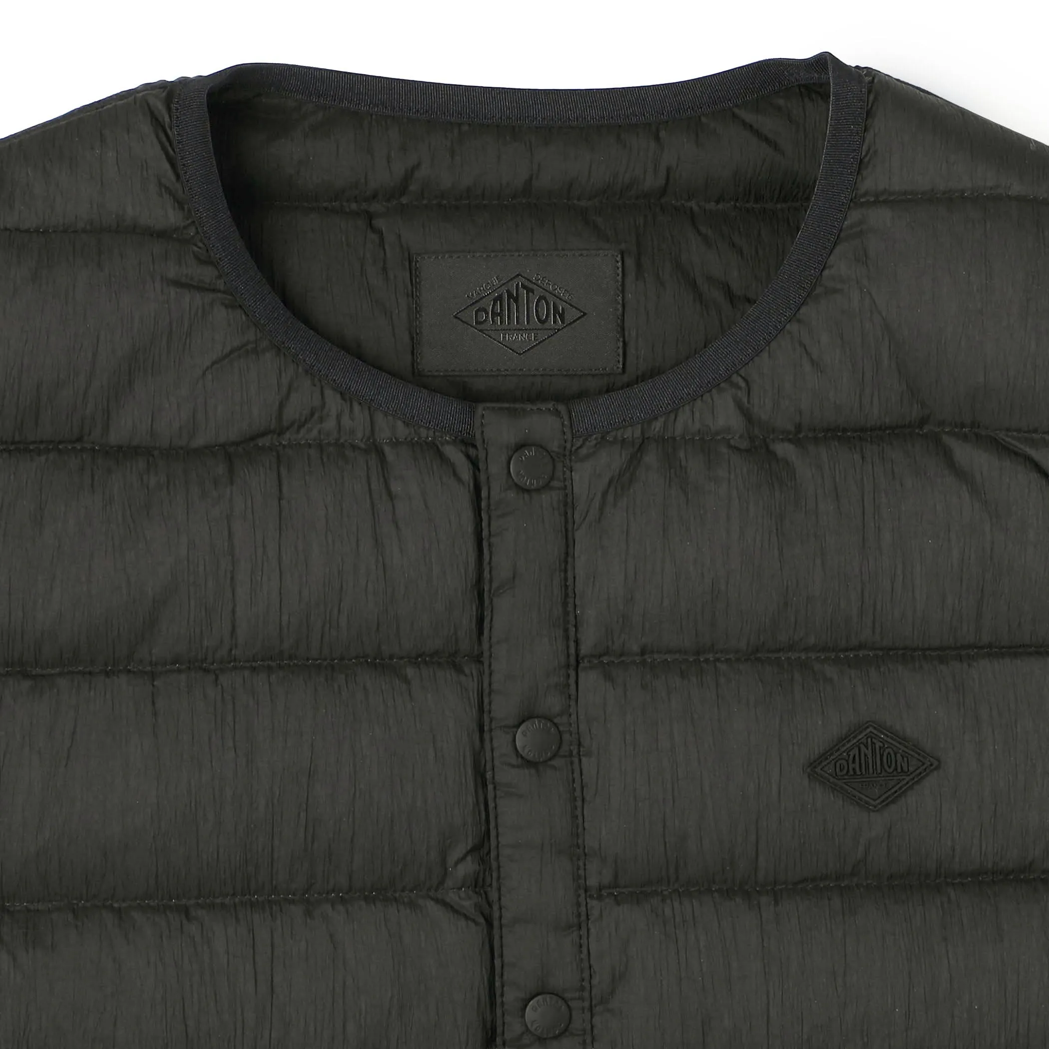 Women's Nylon Taffeta White Goose Inner Down Vest sold by Danton product image thumbnail 3