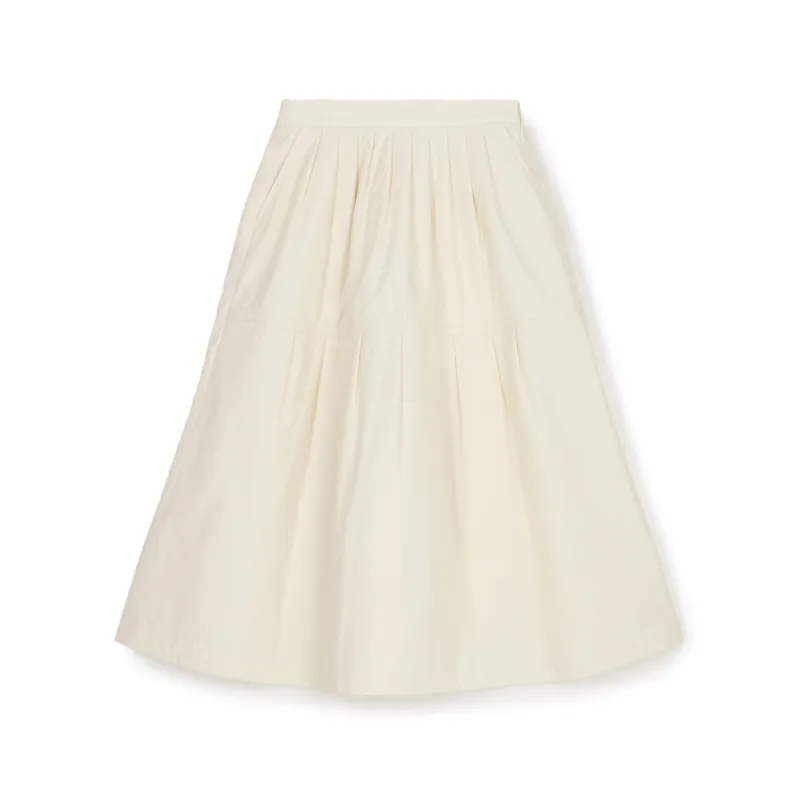 DANTON × eunoia - Tuck Padding Skirt made by Danton