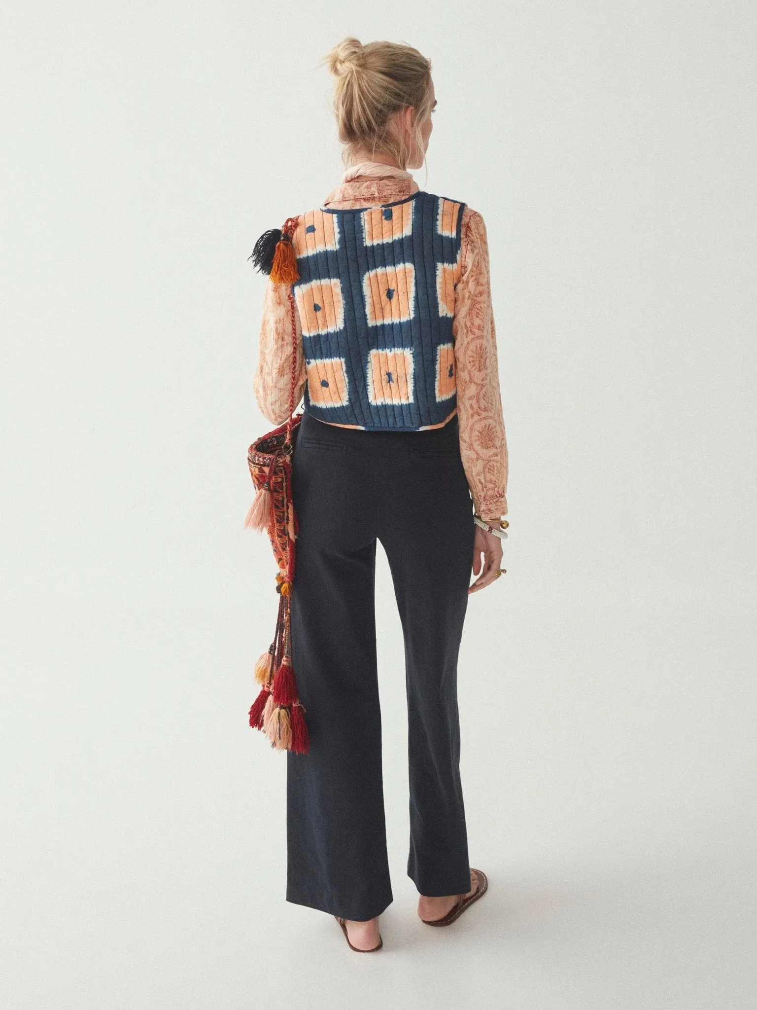 Telmo Vest - Trapéze Antartic Blue sold by Maison Hotel product image thumbnail 4