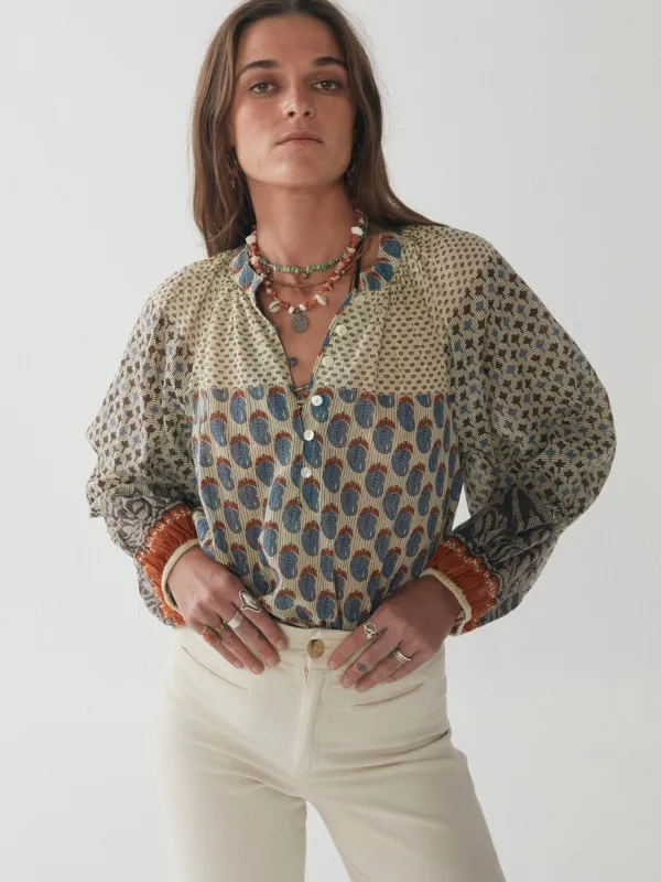 Paloma Blouse made by Maison Hotel