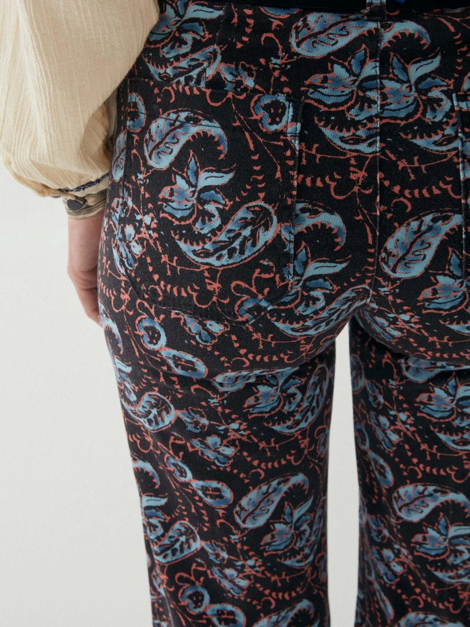 Twiggy Pant - Priscilla Paisley sold by Maison Hotel product image thumbnail 4