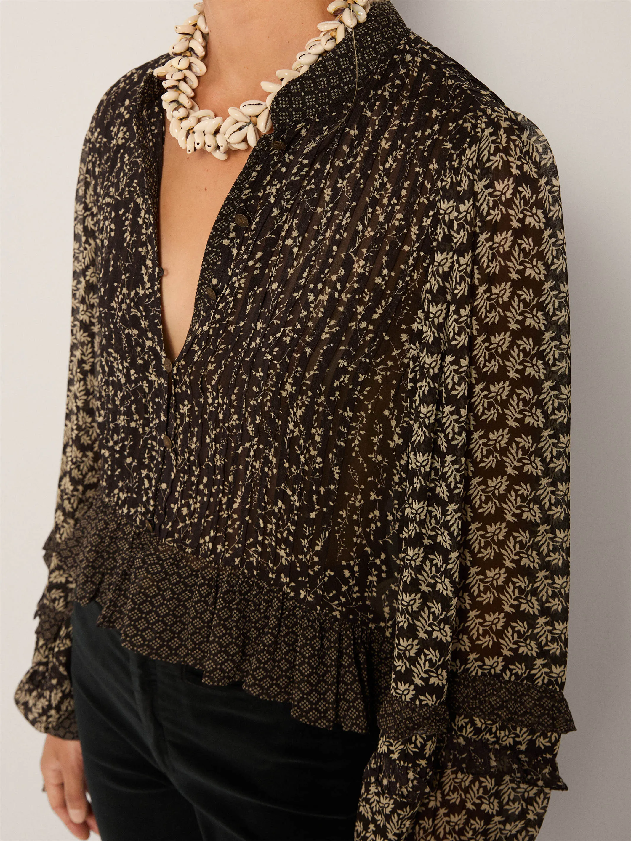 Catalina Blouse sold by Maison Hotel product image thumbnail 3