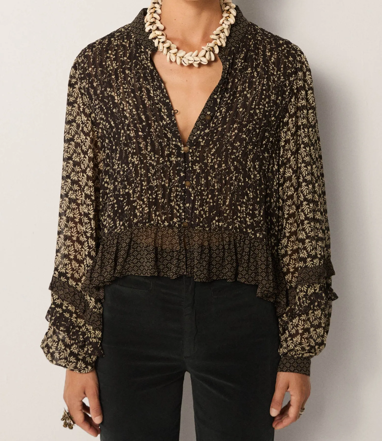 Catalina Blouse sold by Maison Hotel