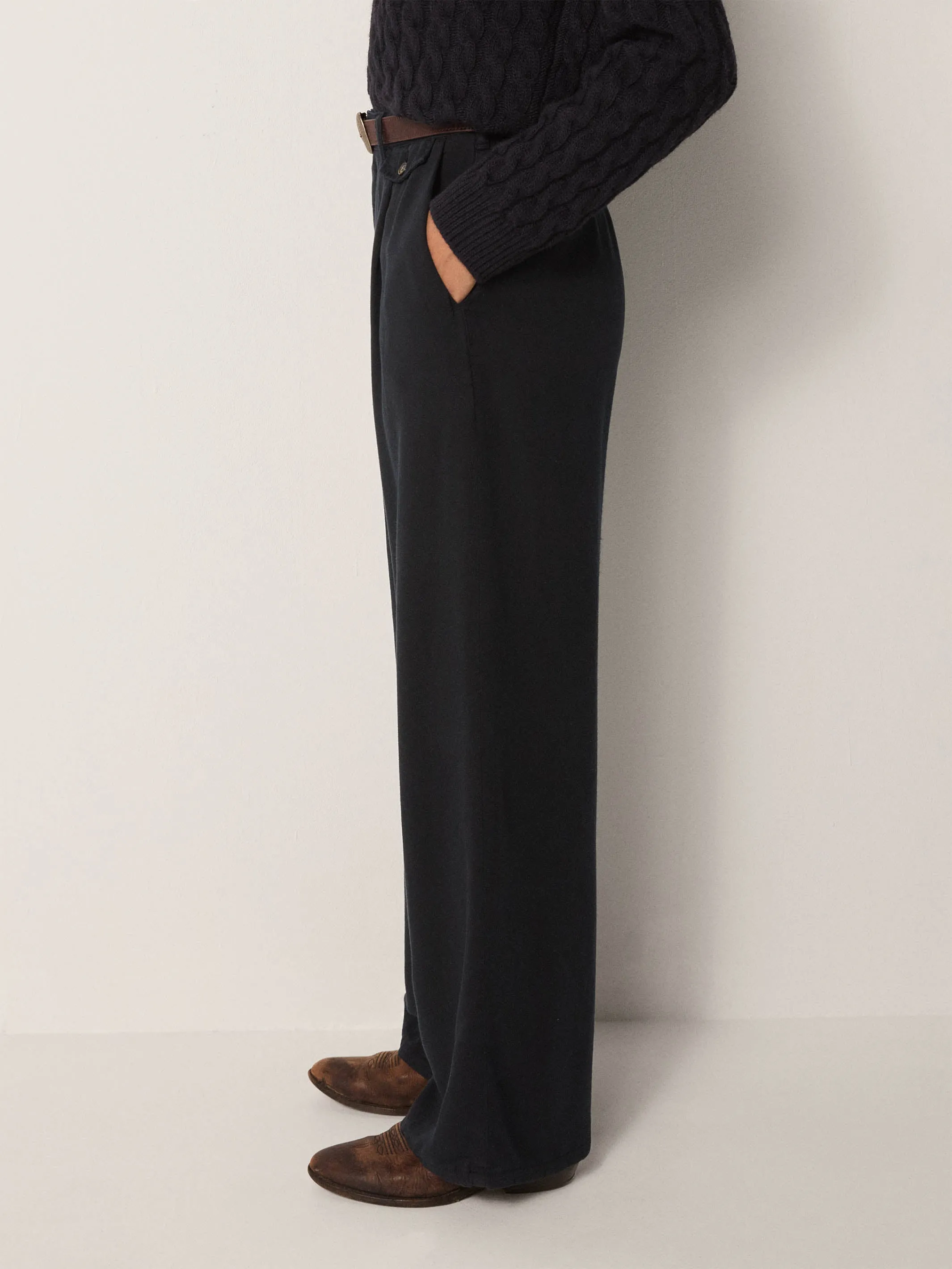 Keaton Pant - Night Blue sold by Maison Hotel product image thumbnail 3