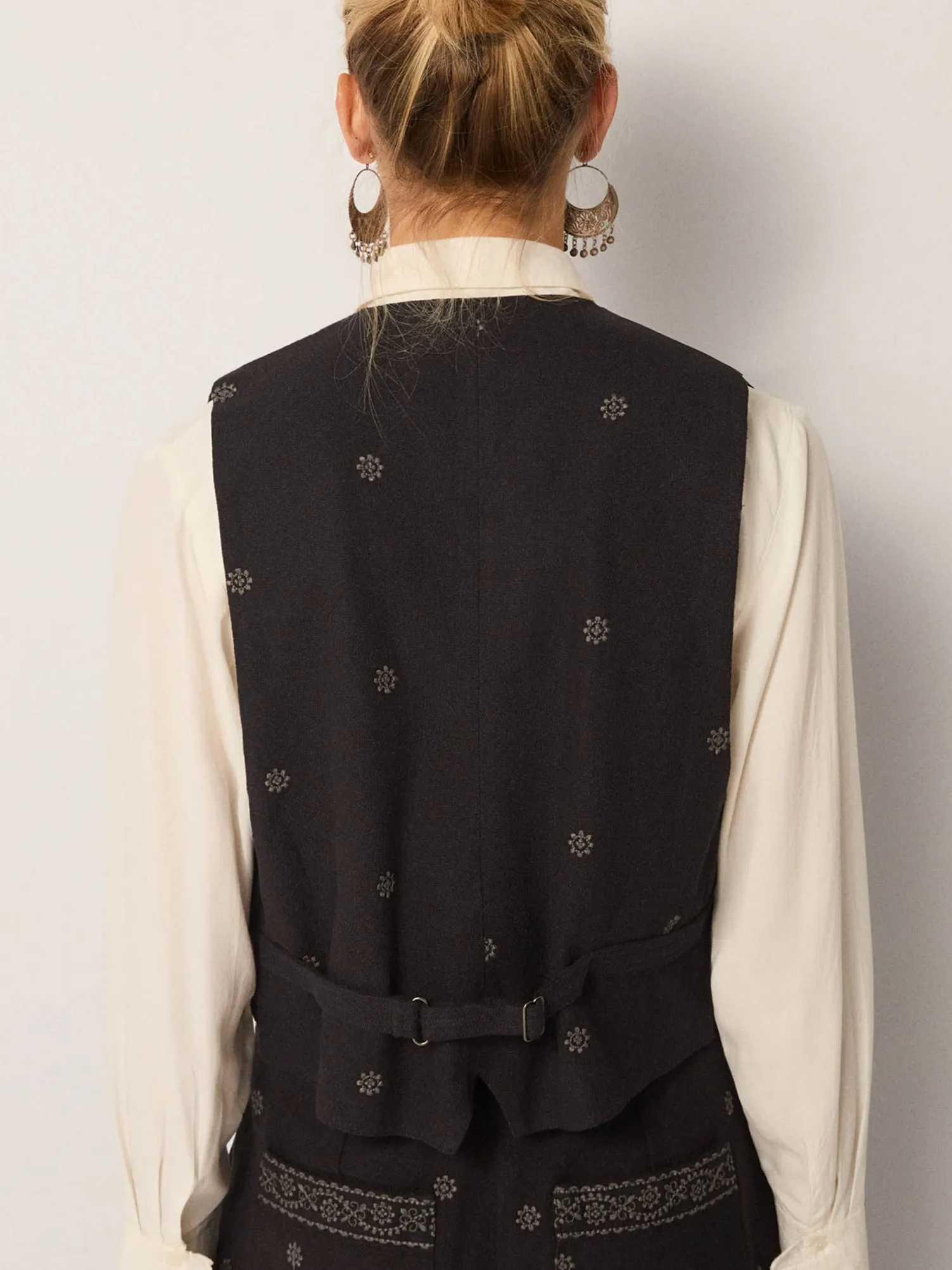 Lupita Vest - Charro Black sold by Maison Hotel product image thumbnail 3