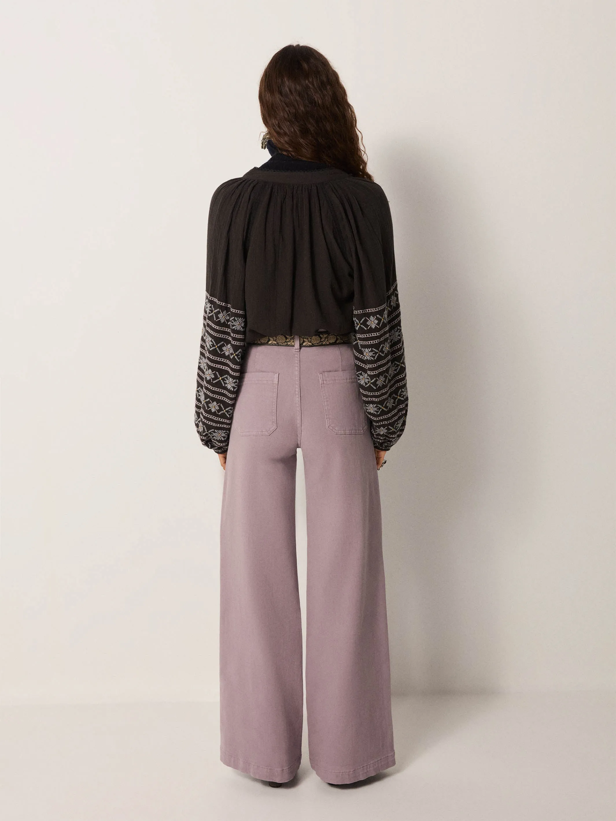 Clyde Pant - Barrow Lila sold by Maison Hotel product image thumbnail 5