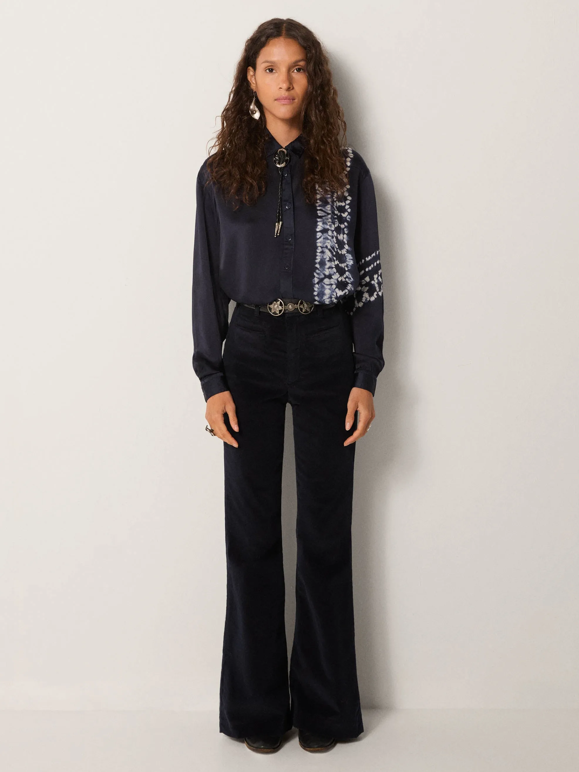 Jerry Pant - Studio 54 Navy sold by Maison Hotel product image thumbnail 5