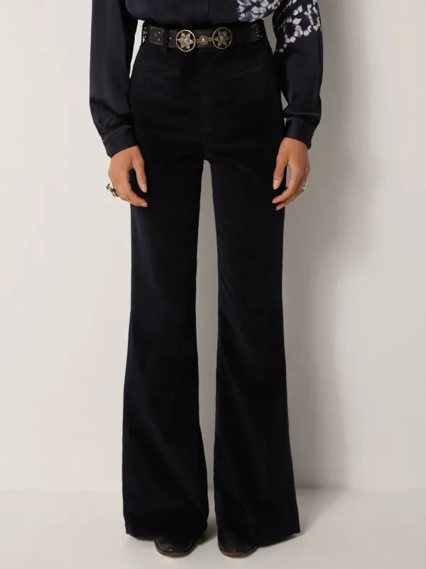 Jerry Pant - Studio 54 Navy sold by Maison Hotel
