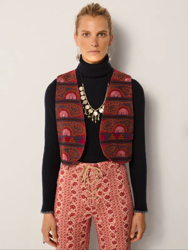 Elodie Vest - Gypsy Sun sold by Maison Hotel