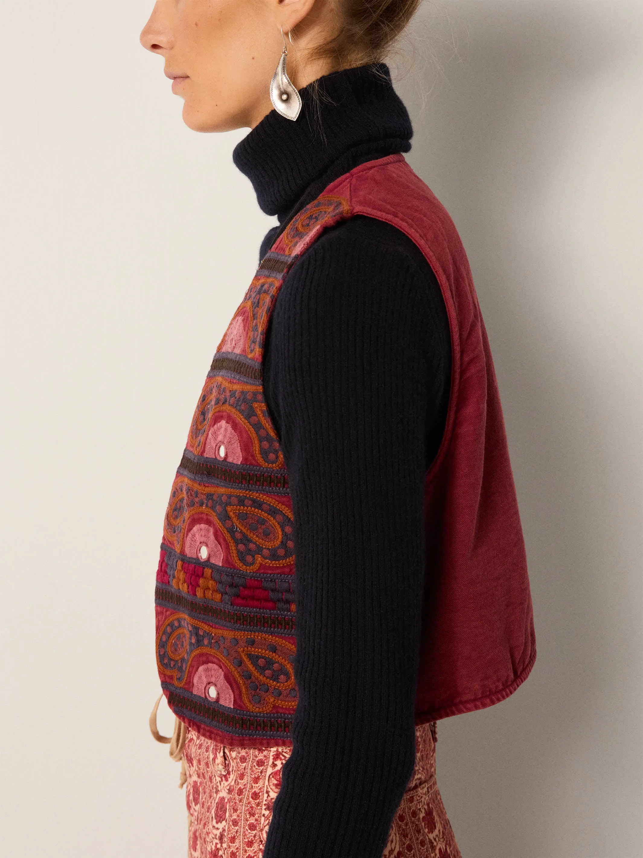 Elodie Vest - Gypsy Sun sold by Maison Hotel product image thumbnail 2