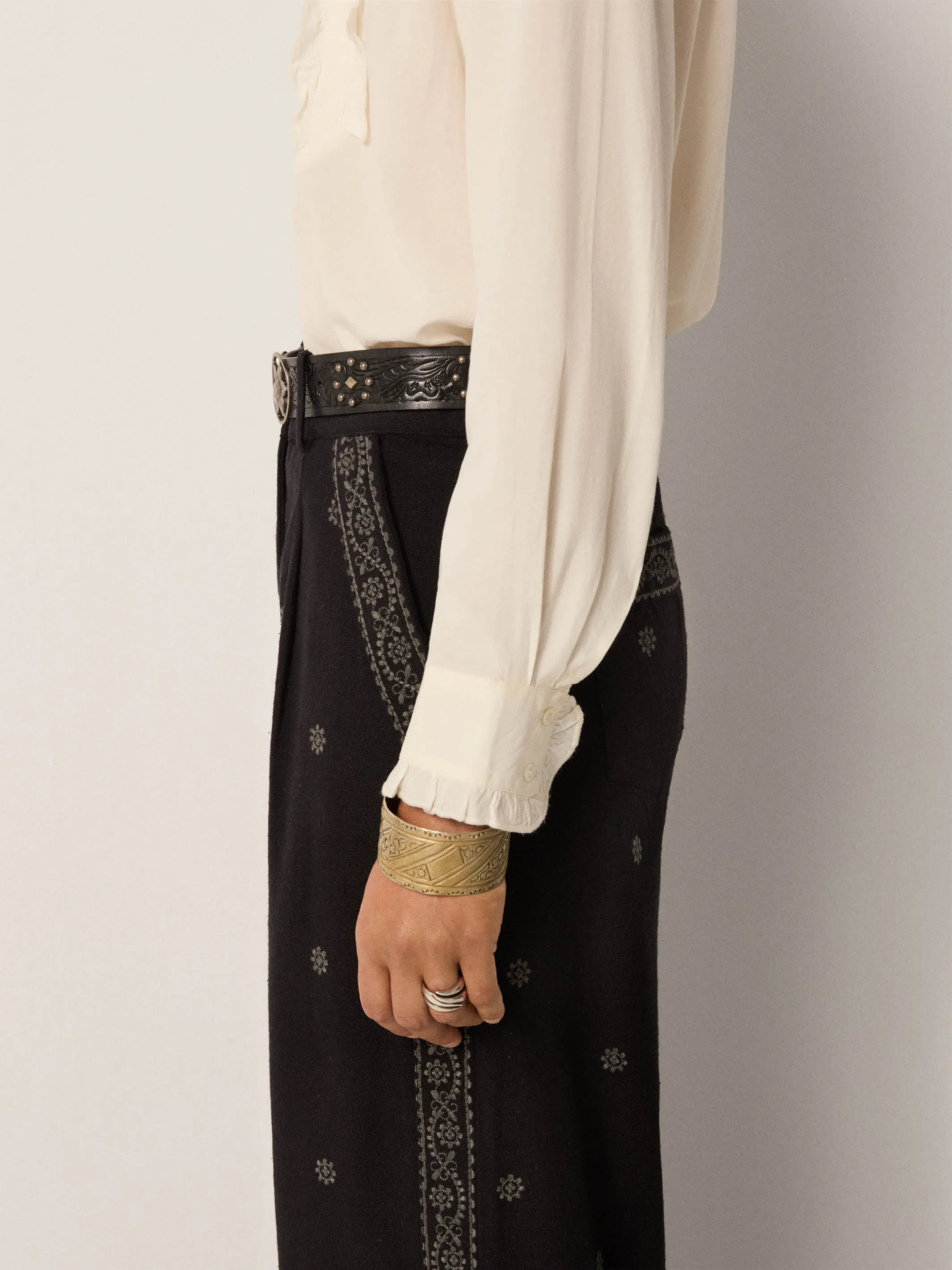 Diego Pant - Charro Black sold by Maison Hotel product image thumbnail 5