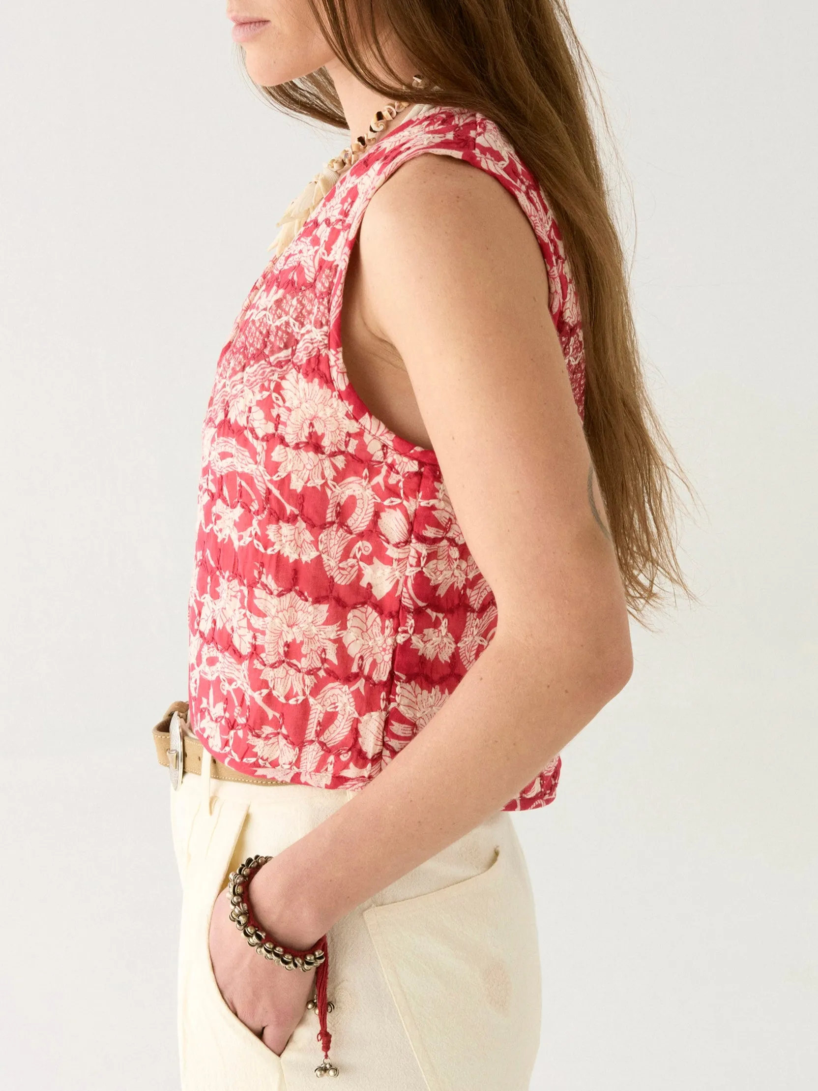 Ulrikke Vest - Buleria Sangria sold by Maison Hotel product image thumbnail 4