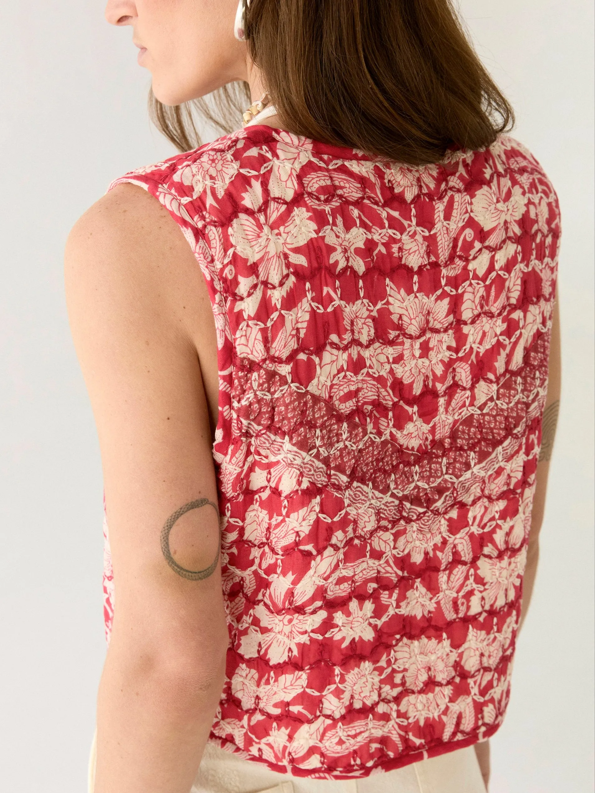 Ulrikke Vest - Buleria Sangria sold by Maison Hotel product image thumbnail 2