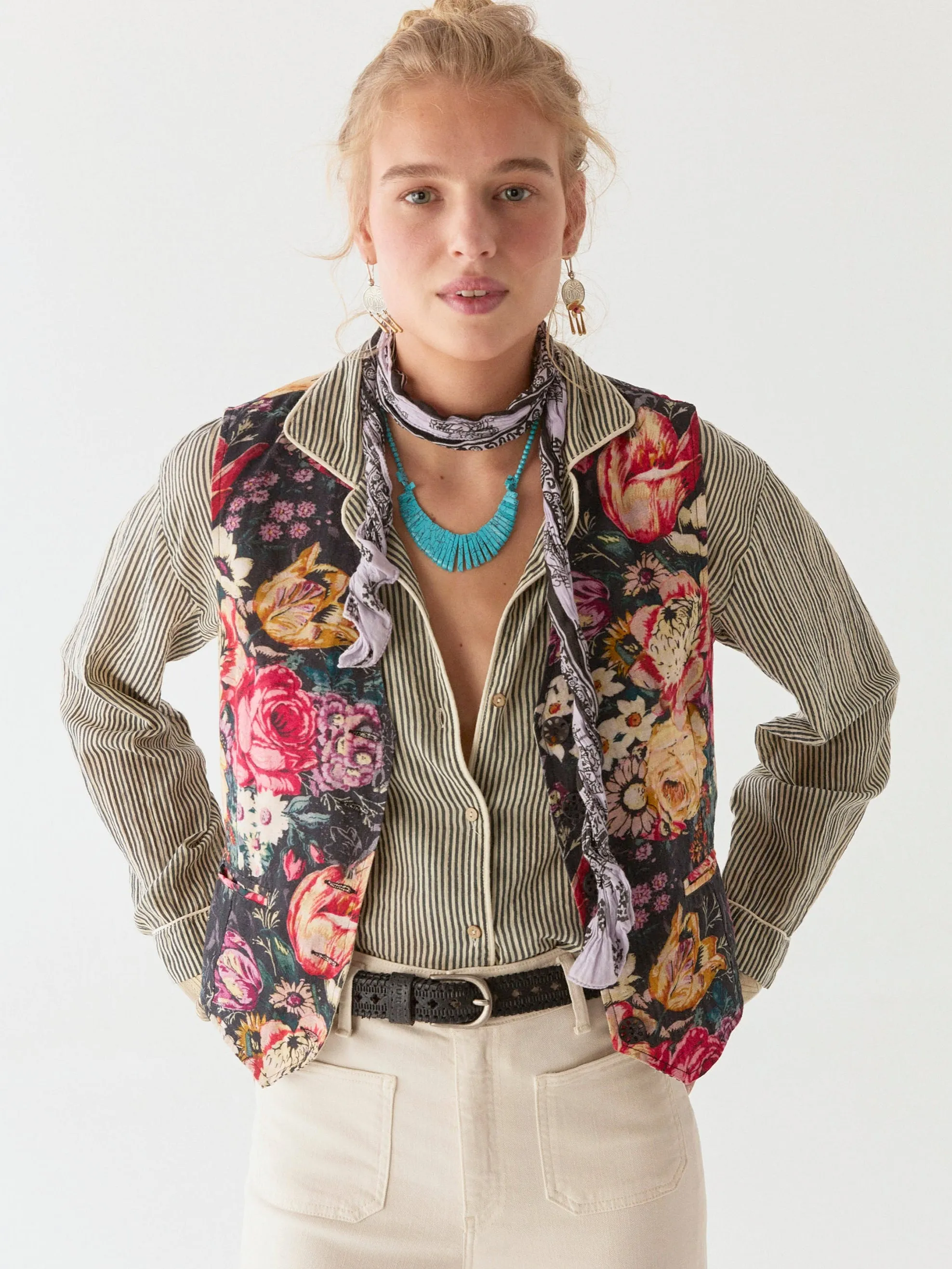 Delphine Vest sold by Maison Hotel