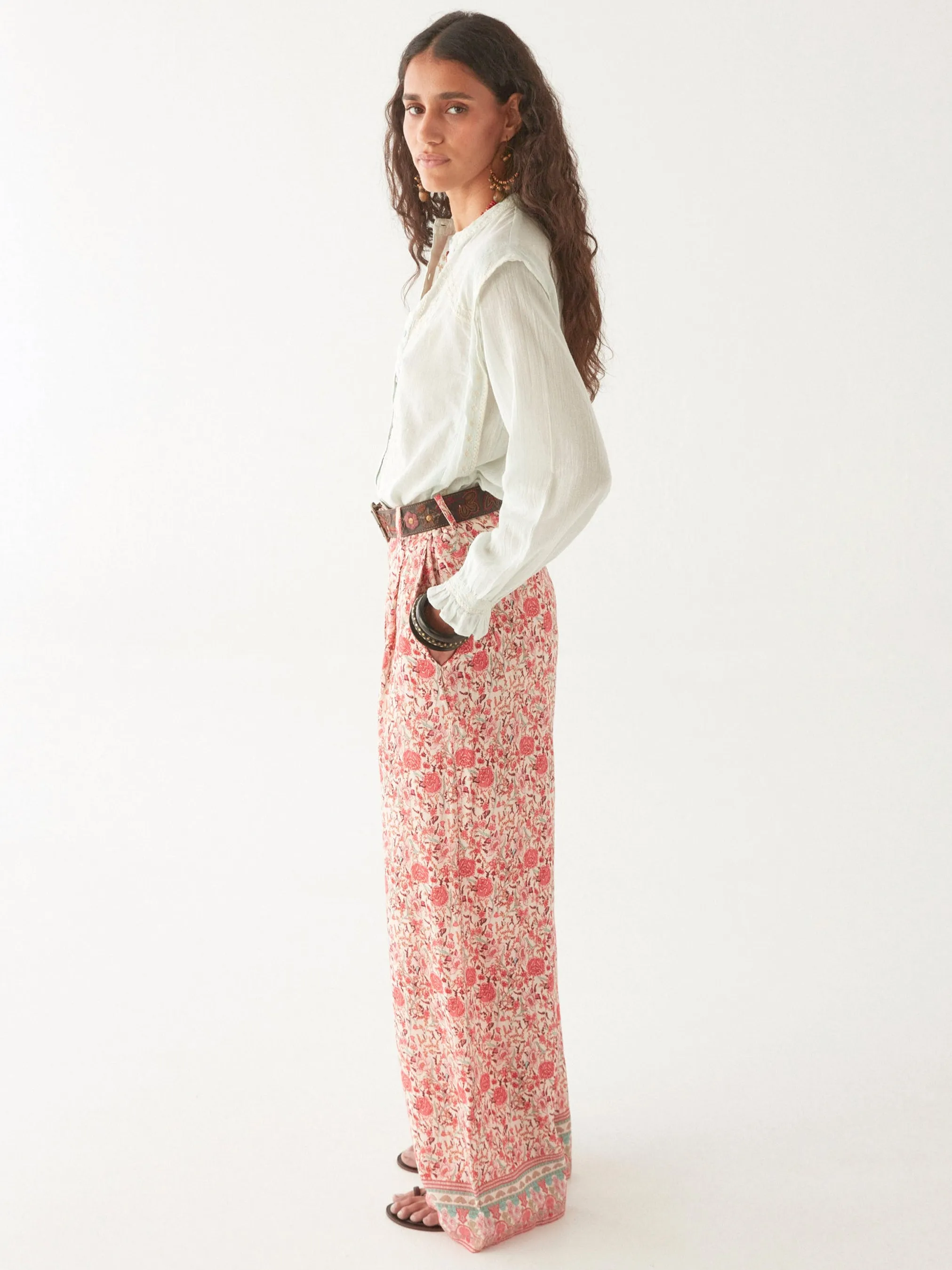 Lolo Pant - Pitimini Corallo sold by Maison Hotel
