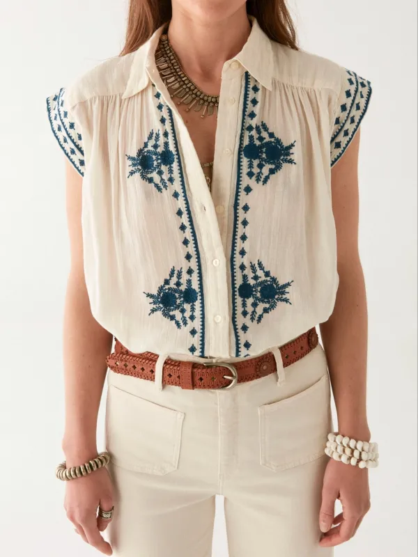 Mafalda Blouse made by Maya