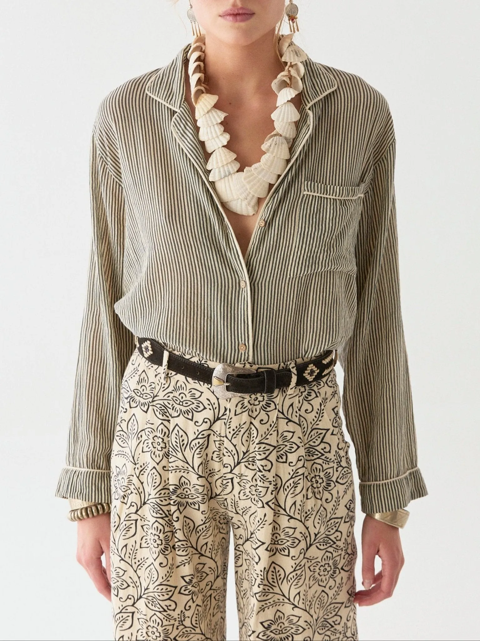 Lolo Pant - White Lies sold by Maison Hotel product image thumbnail 2