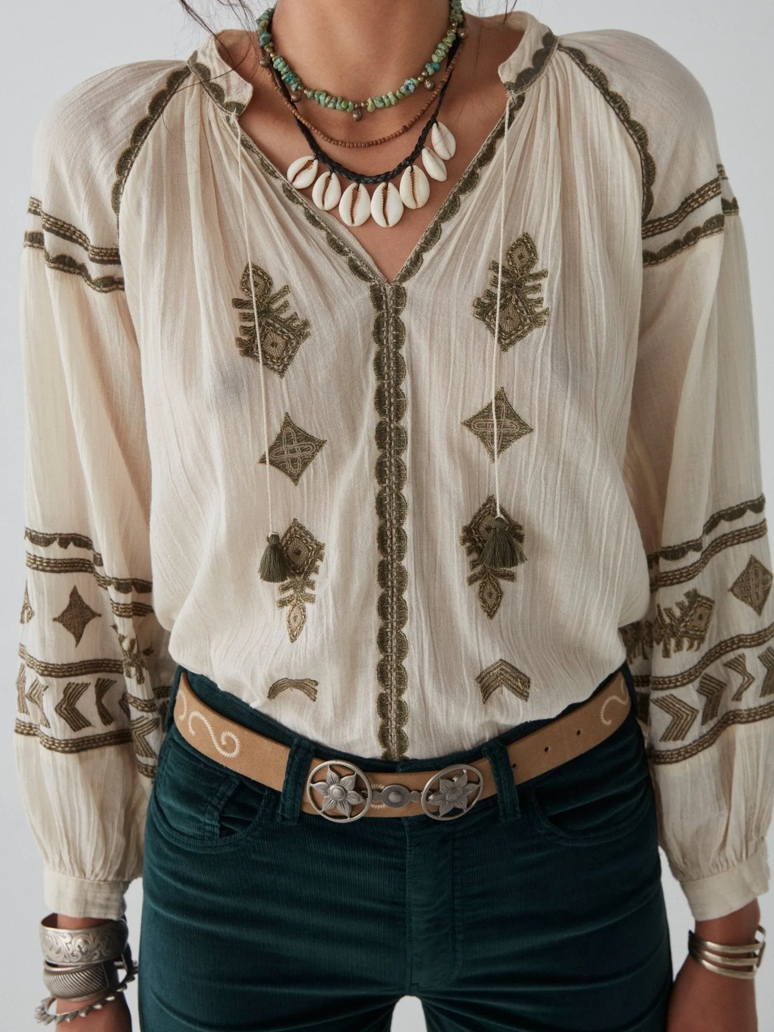 Audrey Blouse - Celo Finito sold by Maison Hotel product image thumbnail 4