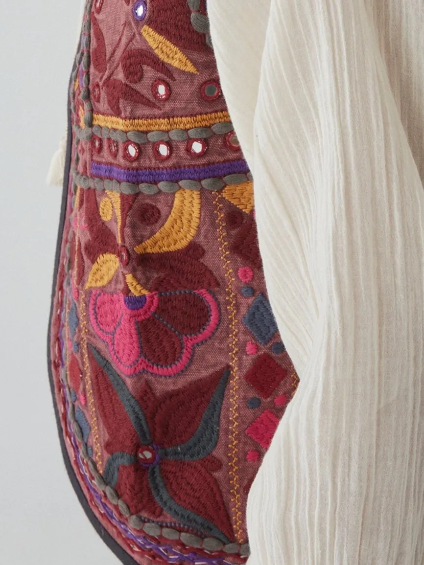 Payal Vest - Purshkar Grape sold by Maison Hotel product image thumbnail 3