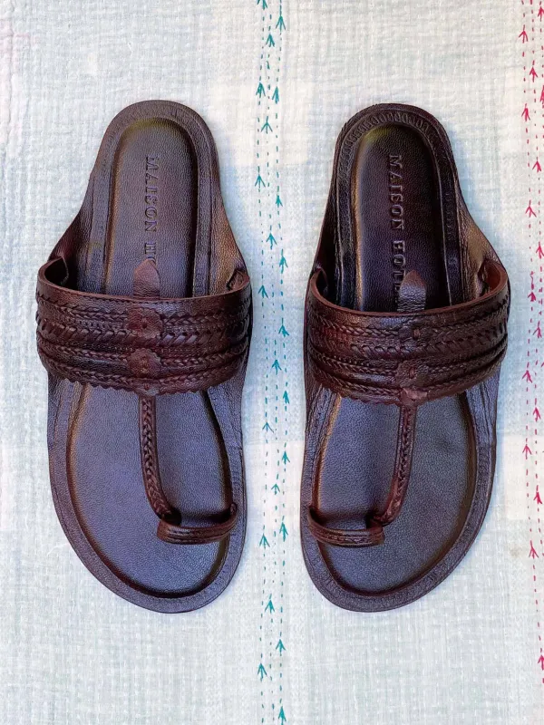 Krishna Sandals made by Maison Hotel