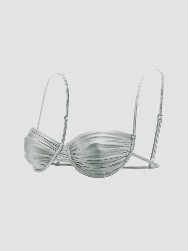 Idris satin top made by Isa Boulder