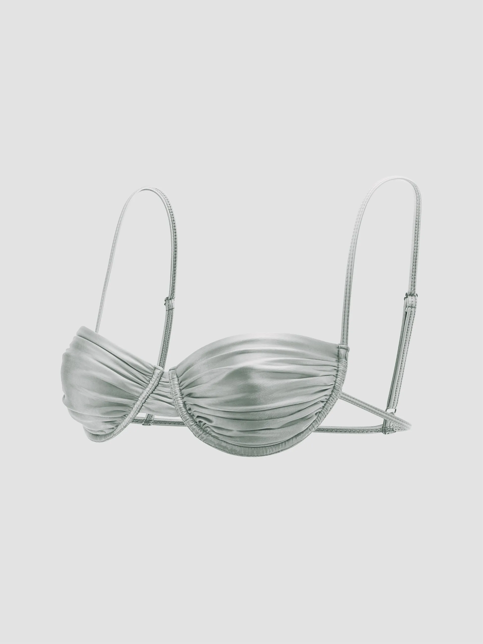 Idris satin top sold by Isa Boulder