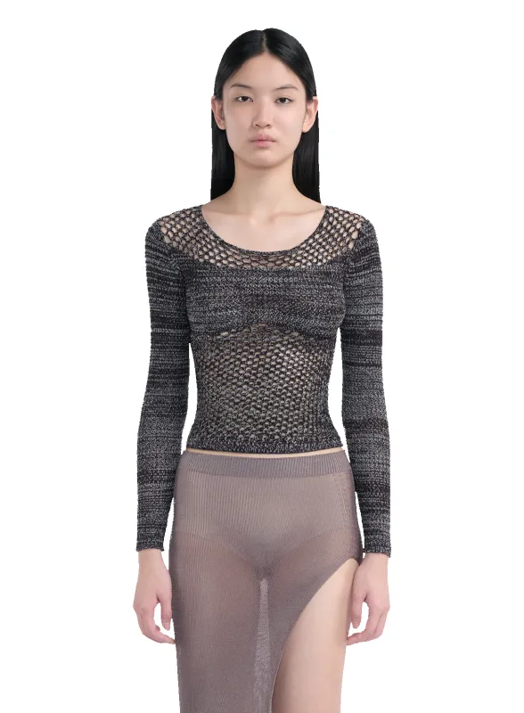 Gradient Long Sleeves Top made by Isa Boulder