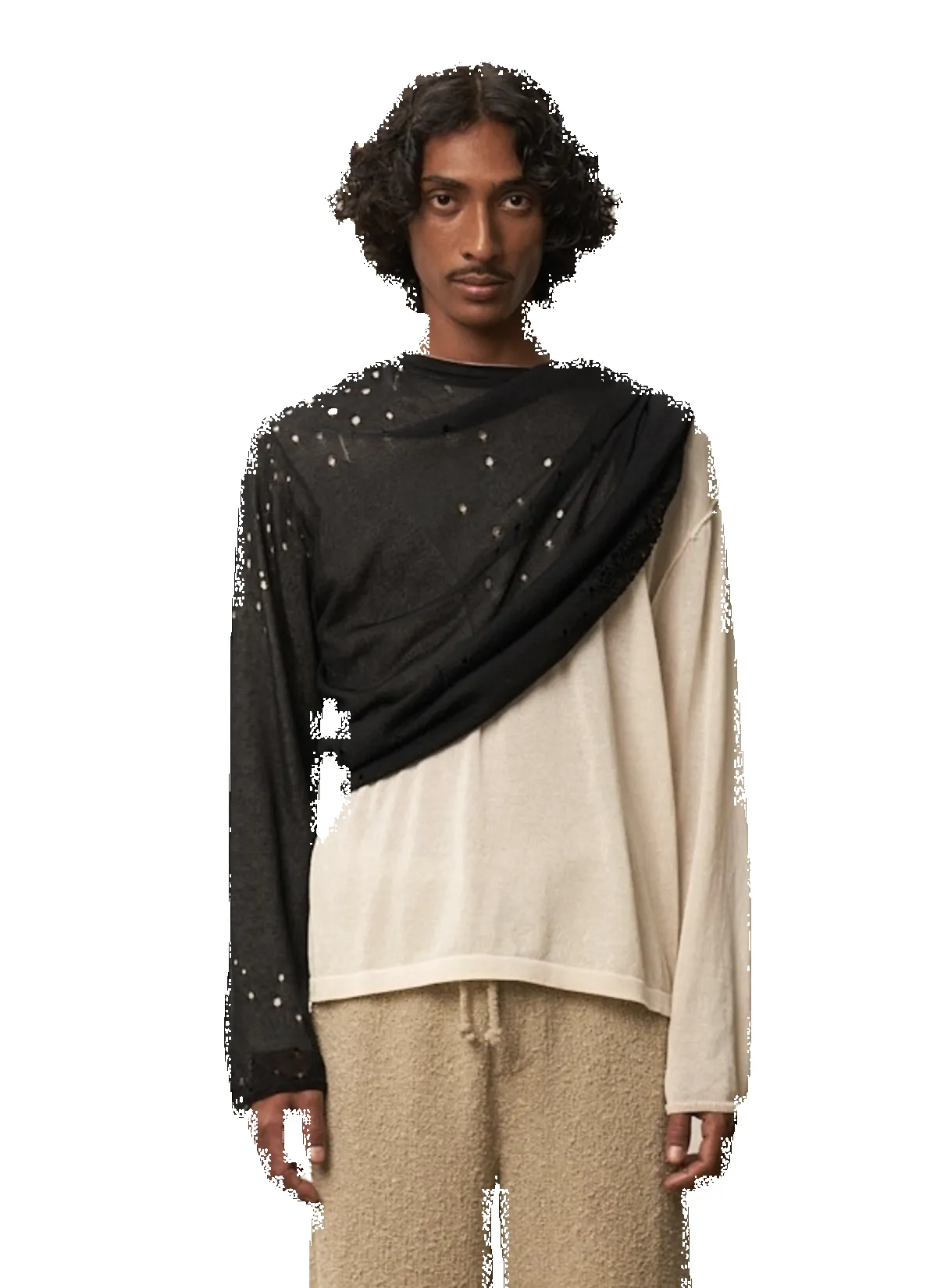 Reversible Distressed Top sold by Isa Boulder product image thumbnail 2