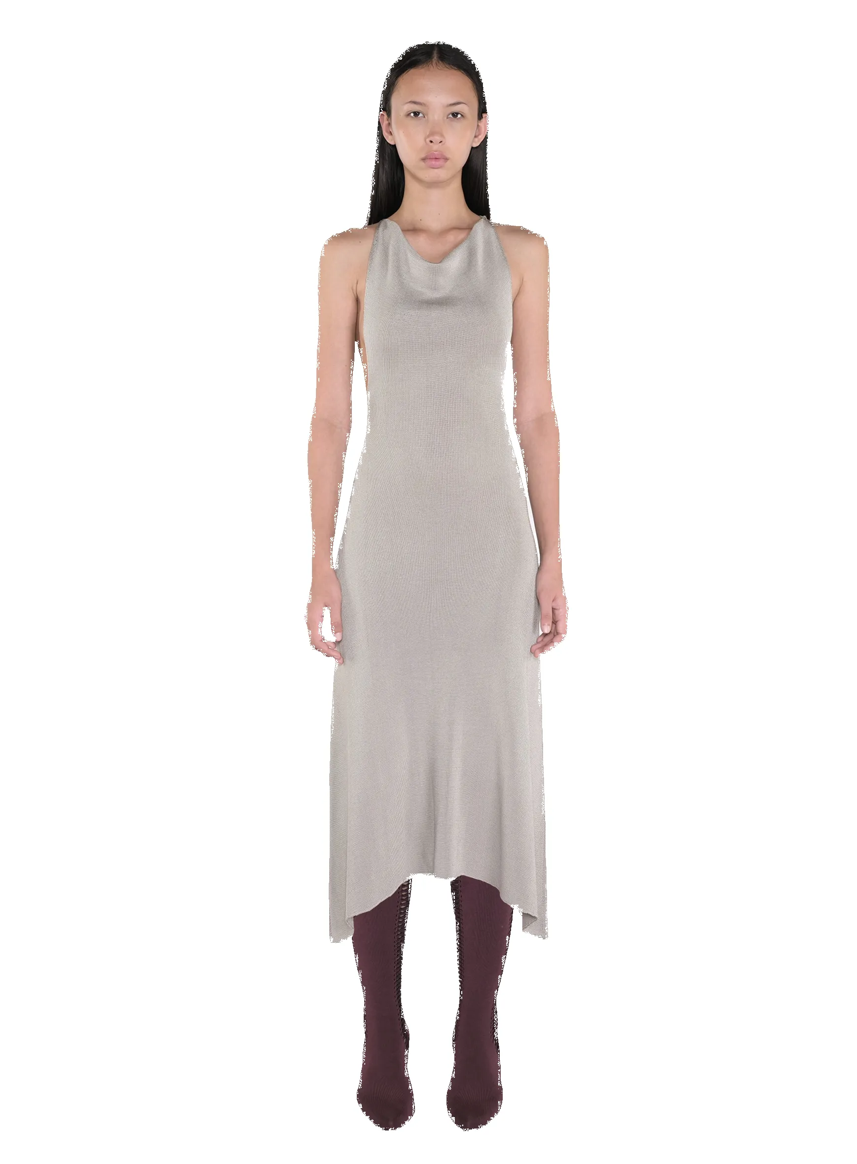 Cowl Neck Long Dress sold by Isa Boulder
