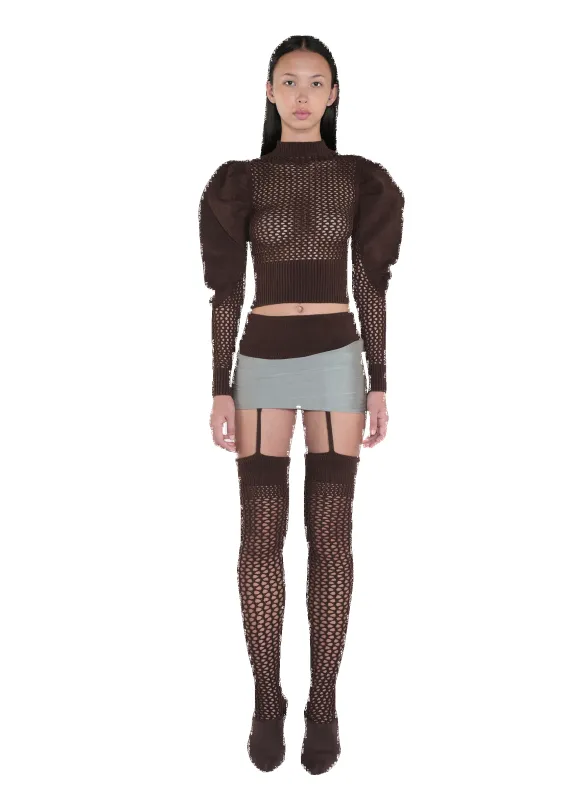 Asymmetrical Mini Skirt made by Isa Boulder